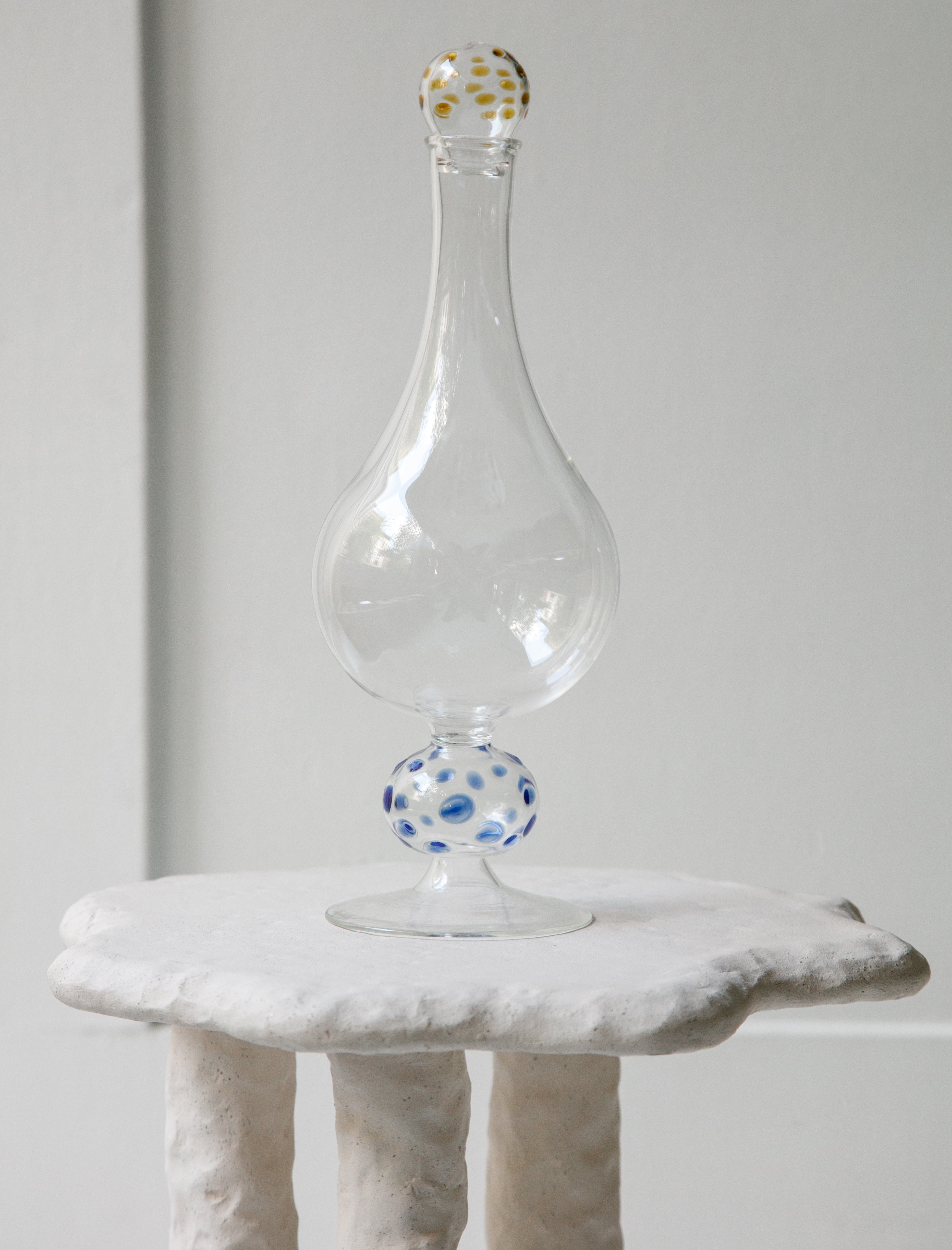 Gohar World Decanter Amber & Blue