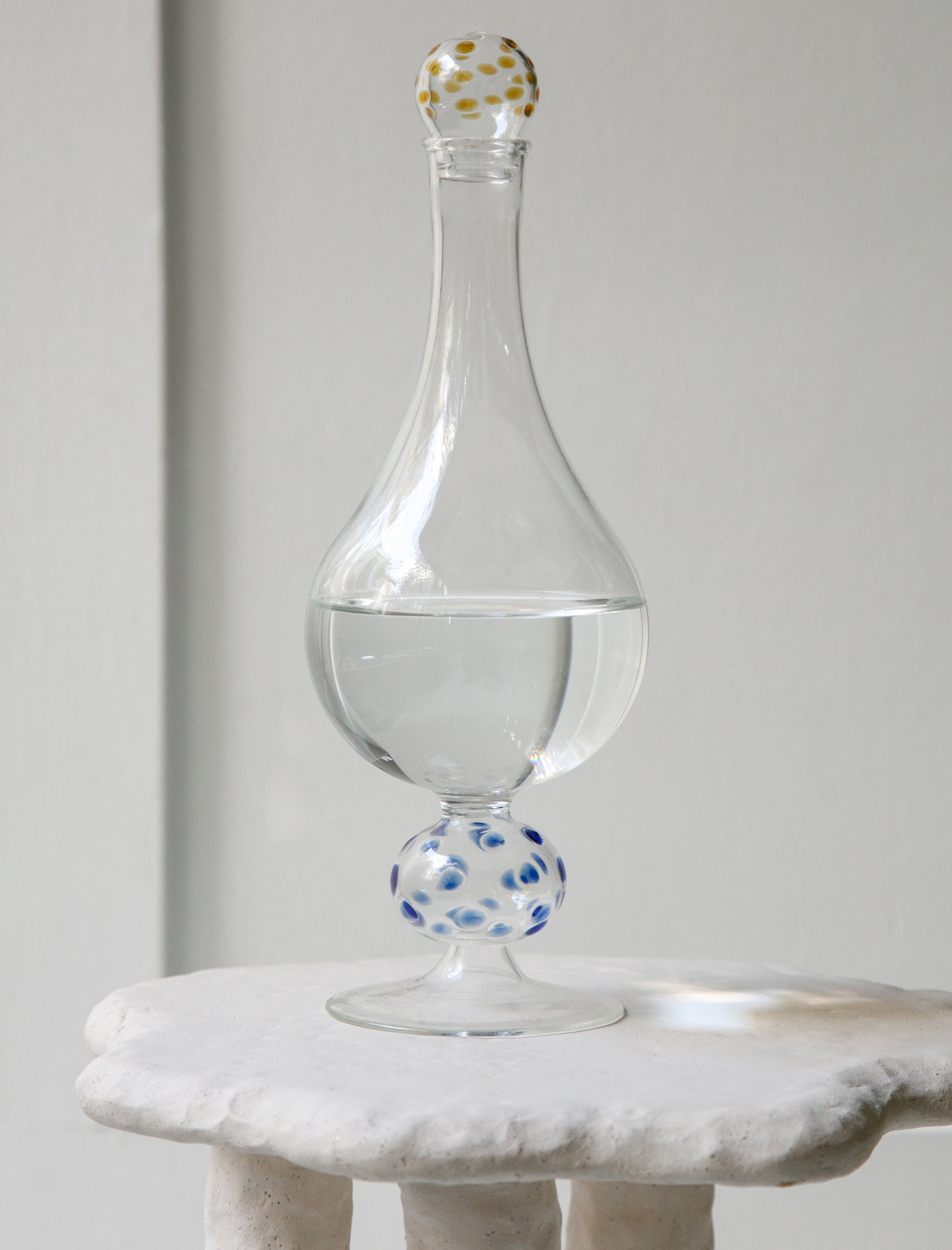 Gohar World Decanter Amber & Blue