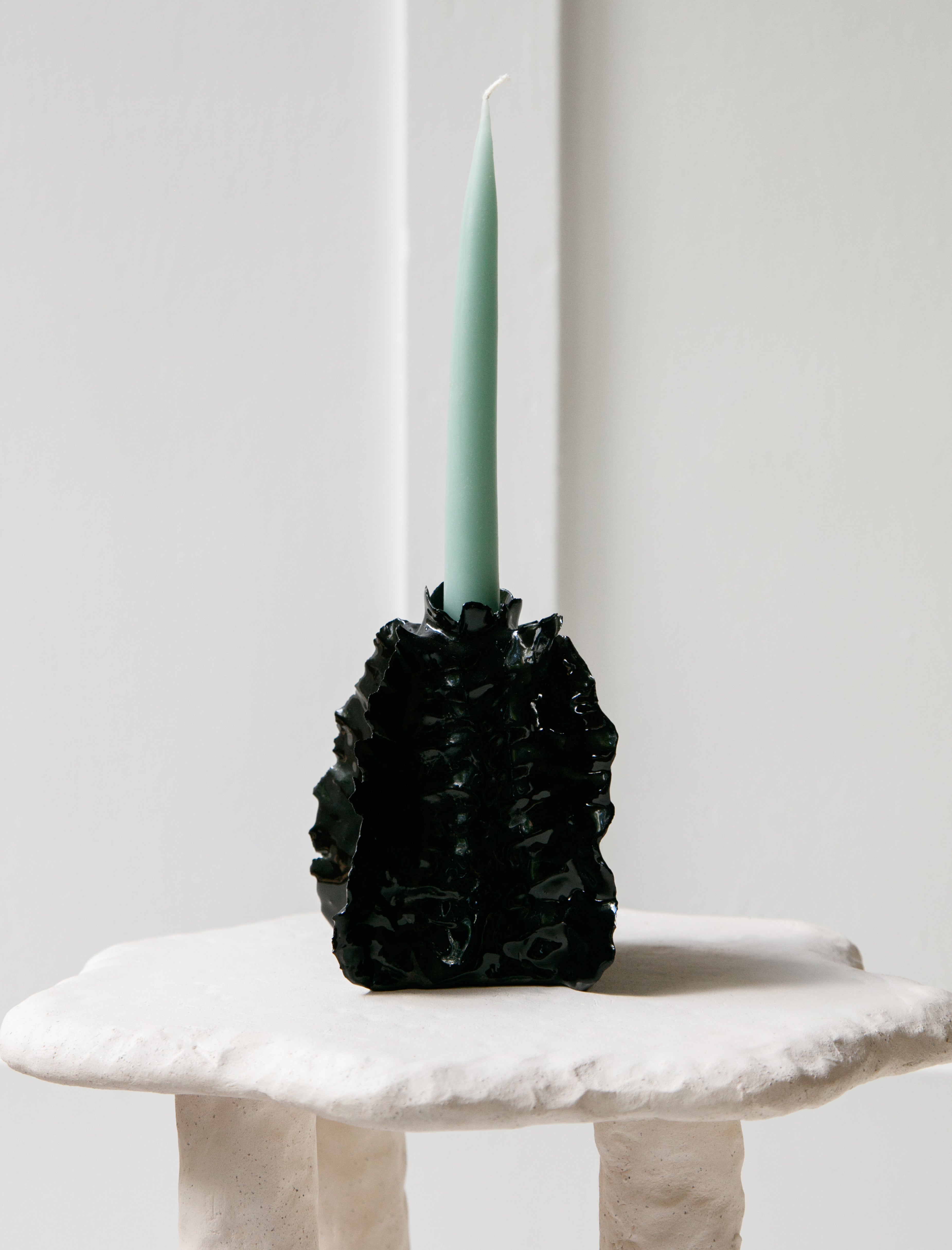 Nathalee Paolinelli Sigarylis Candle Stand Black