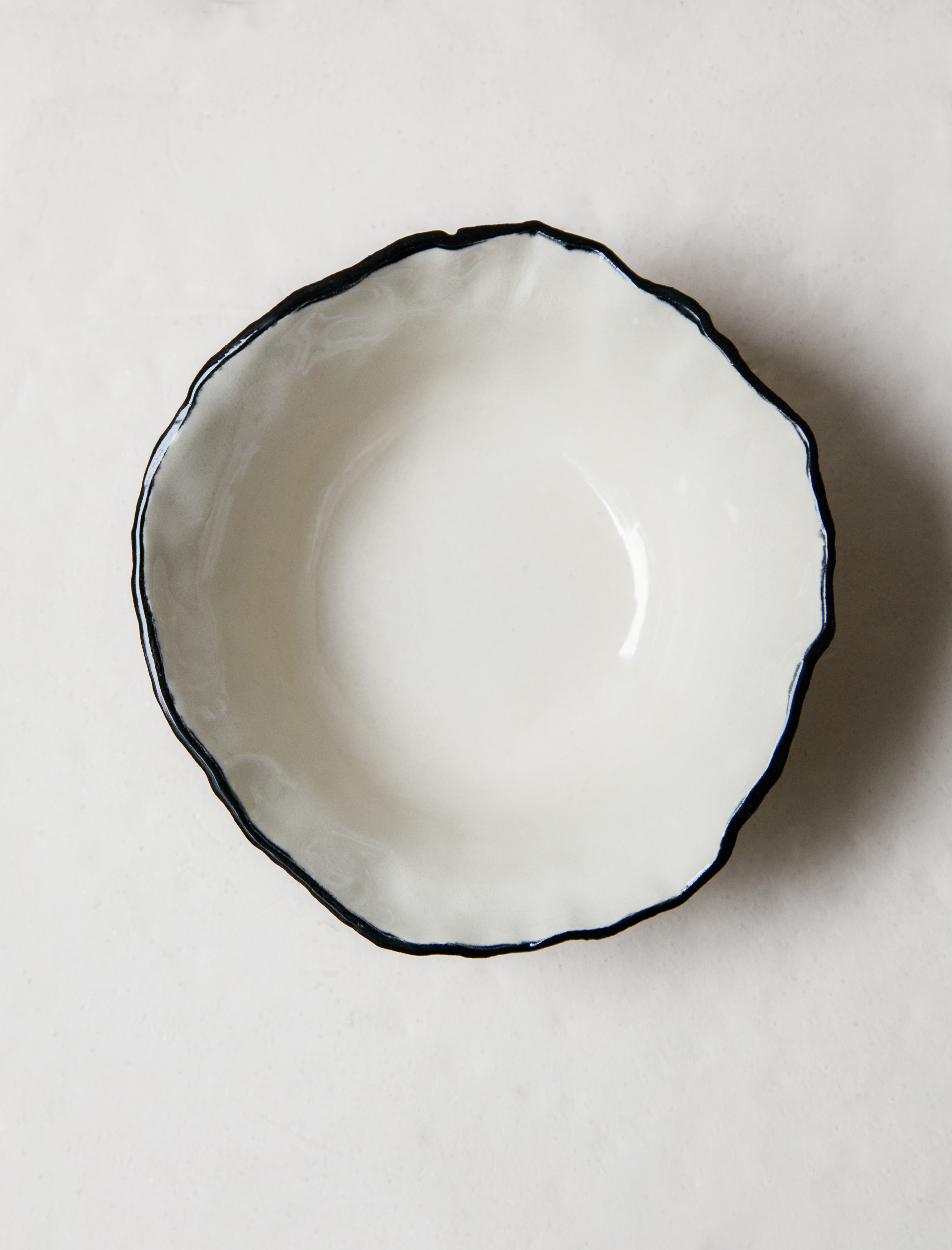 Nathalee Paolinelli Black Rim Bowl #9