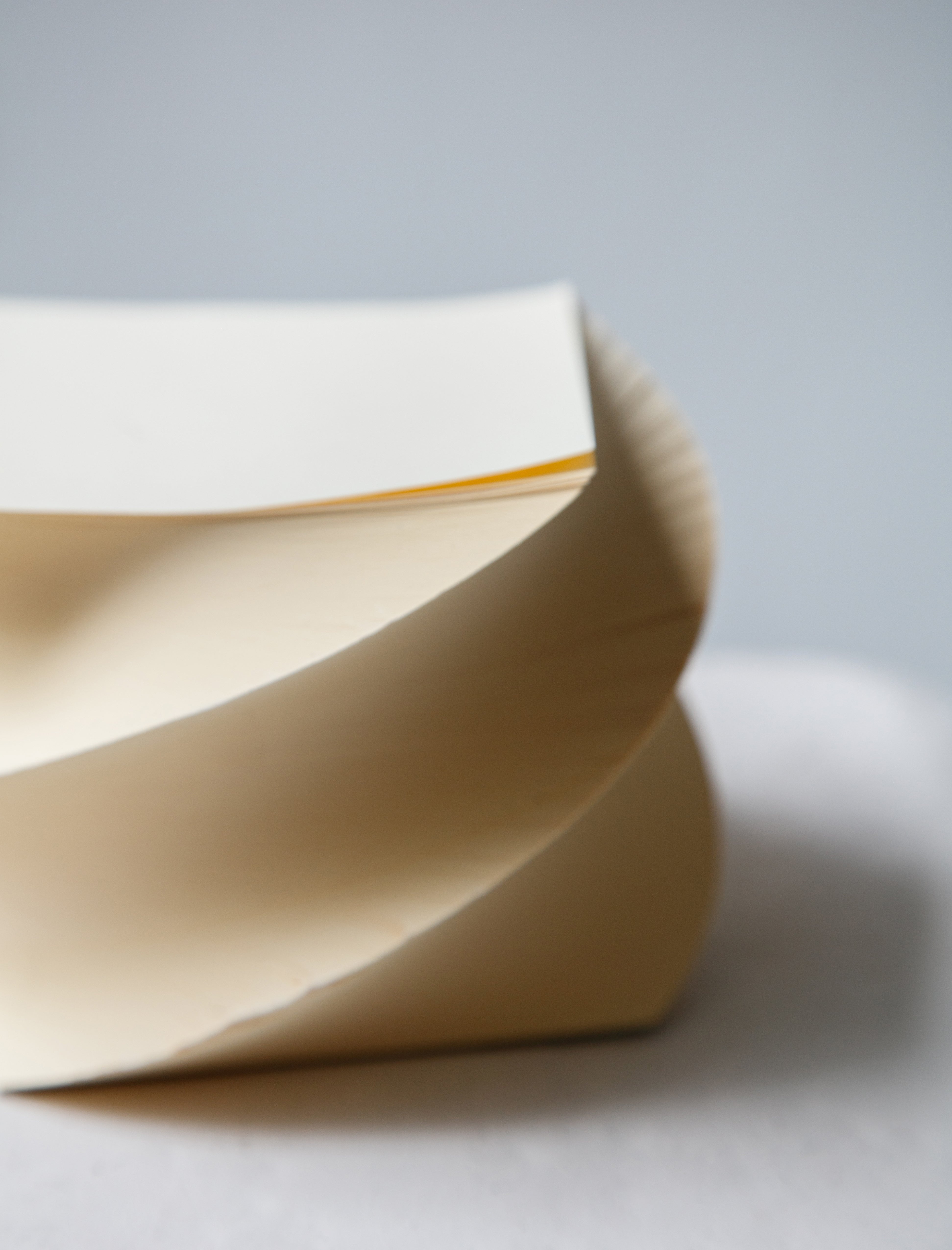 Flores Paper Spiral Pad Ecru