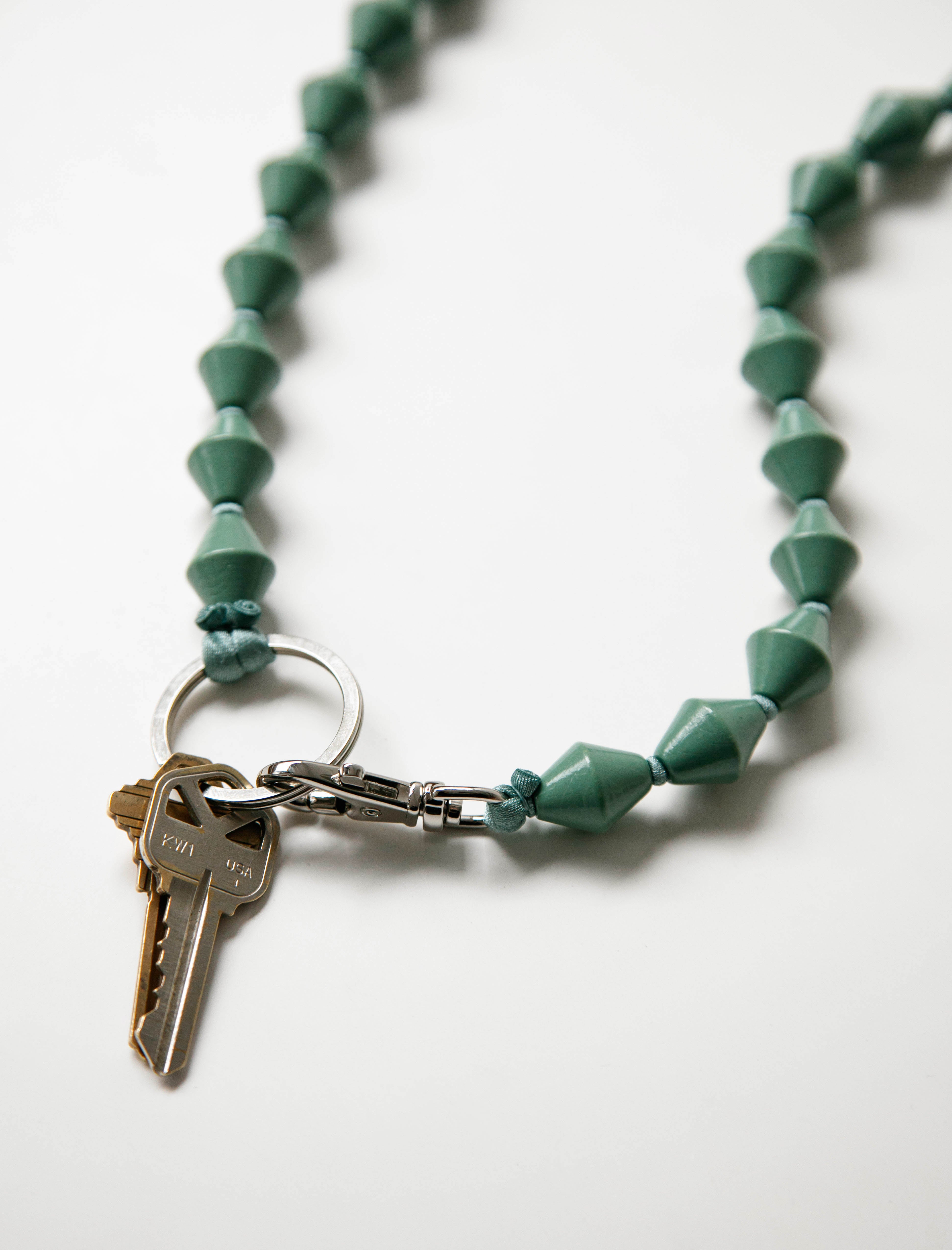 Ina Seifart ZickZack Keyholder Long Salvia