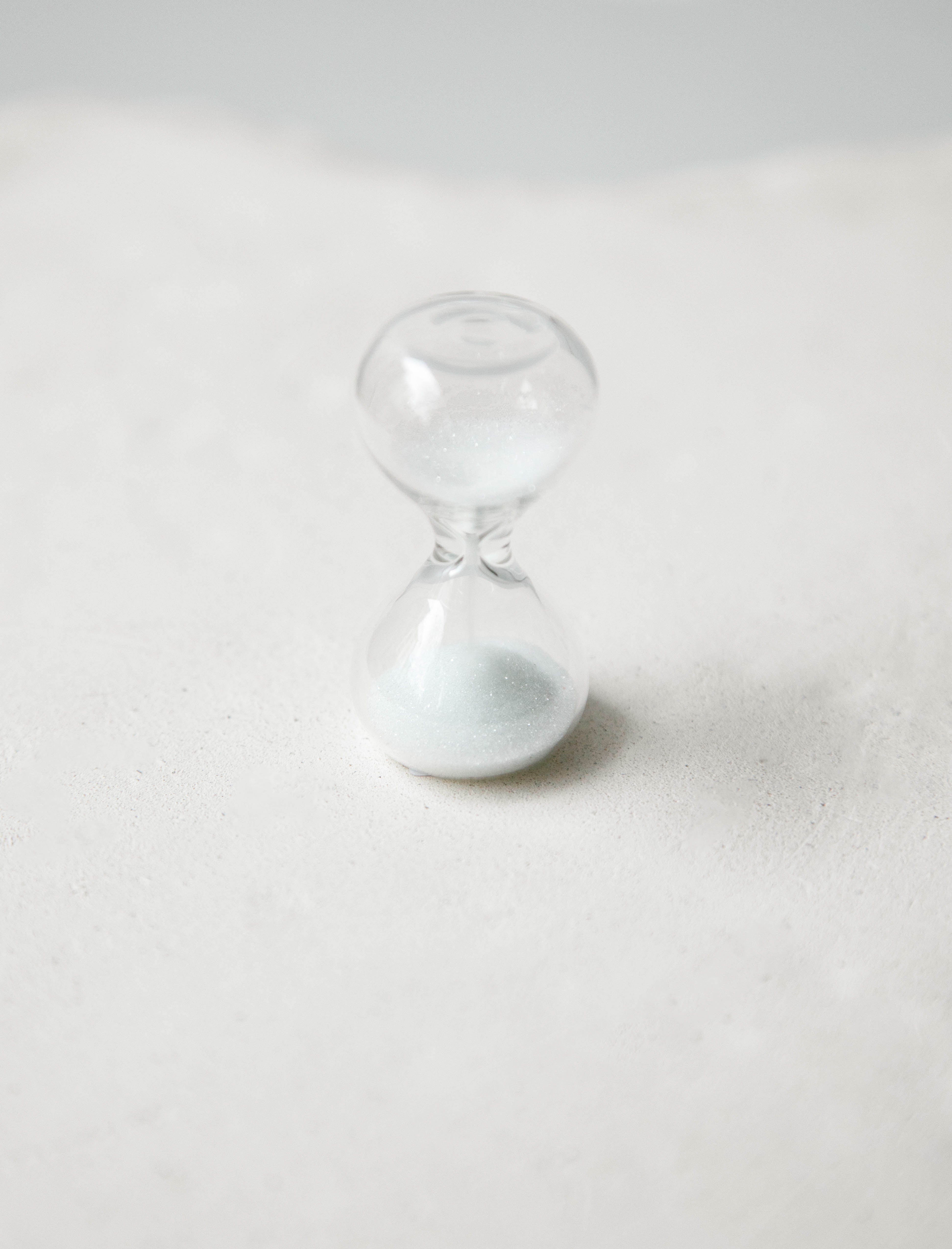 Hightide Miniature Hourglass White