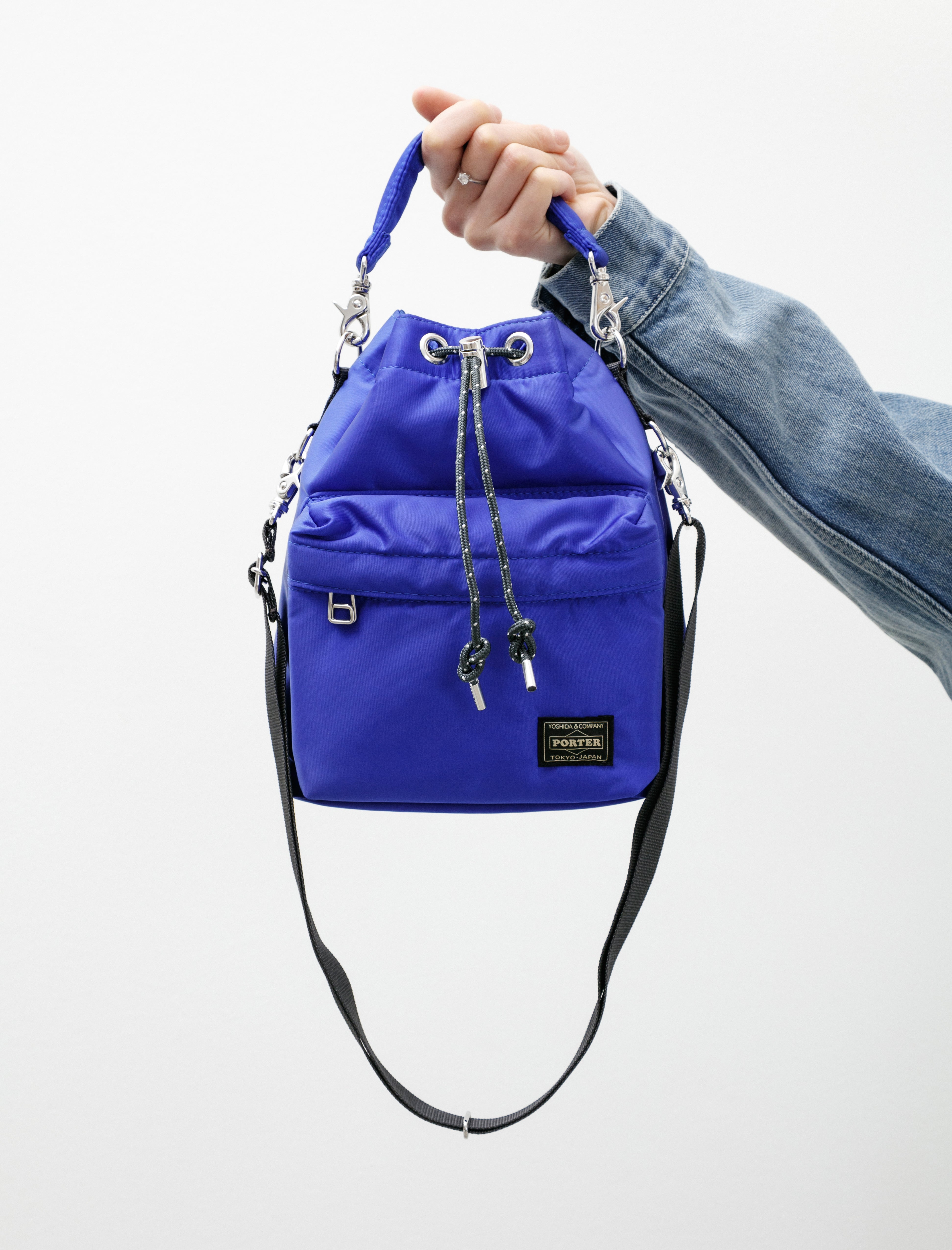 Porter Yoshida Balloon Bag (S) Royal Blue