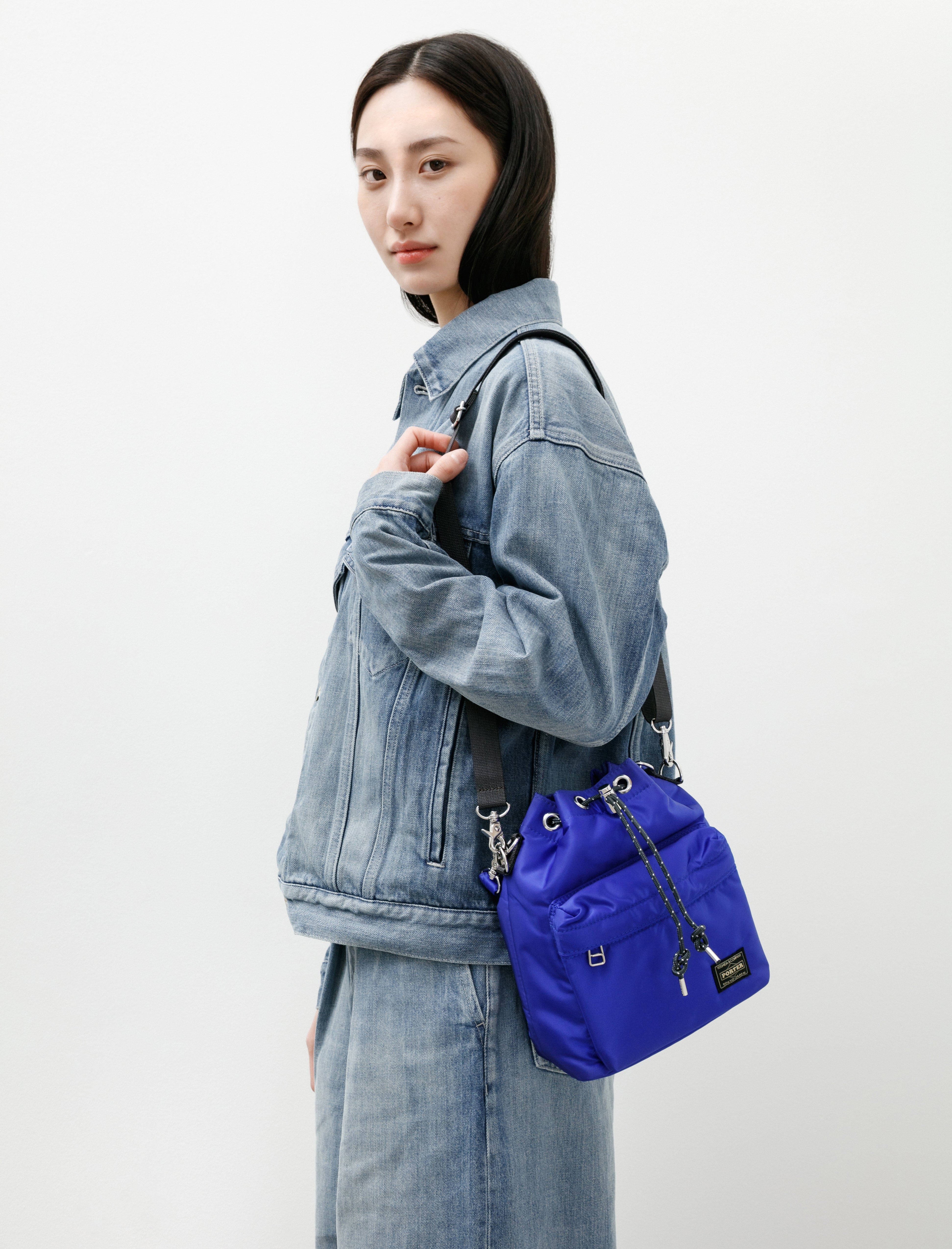 Porter Yoshida Balloon Bag (S) Royal Blue