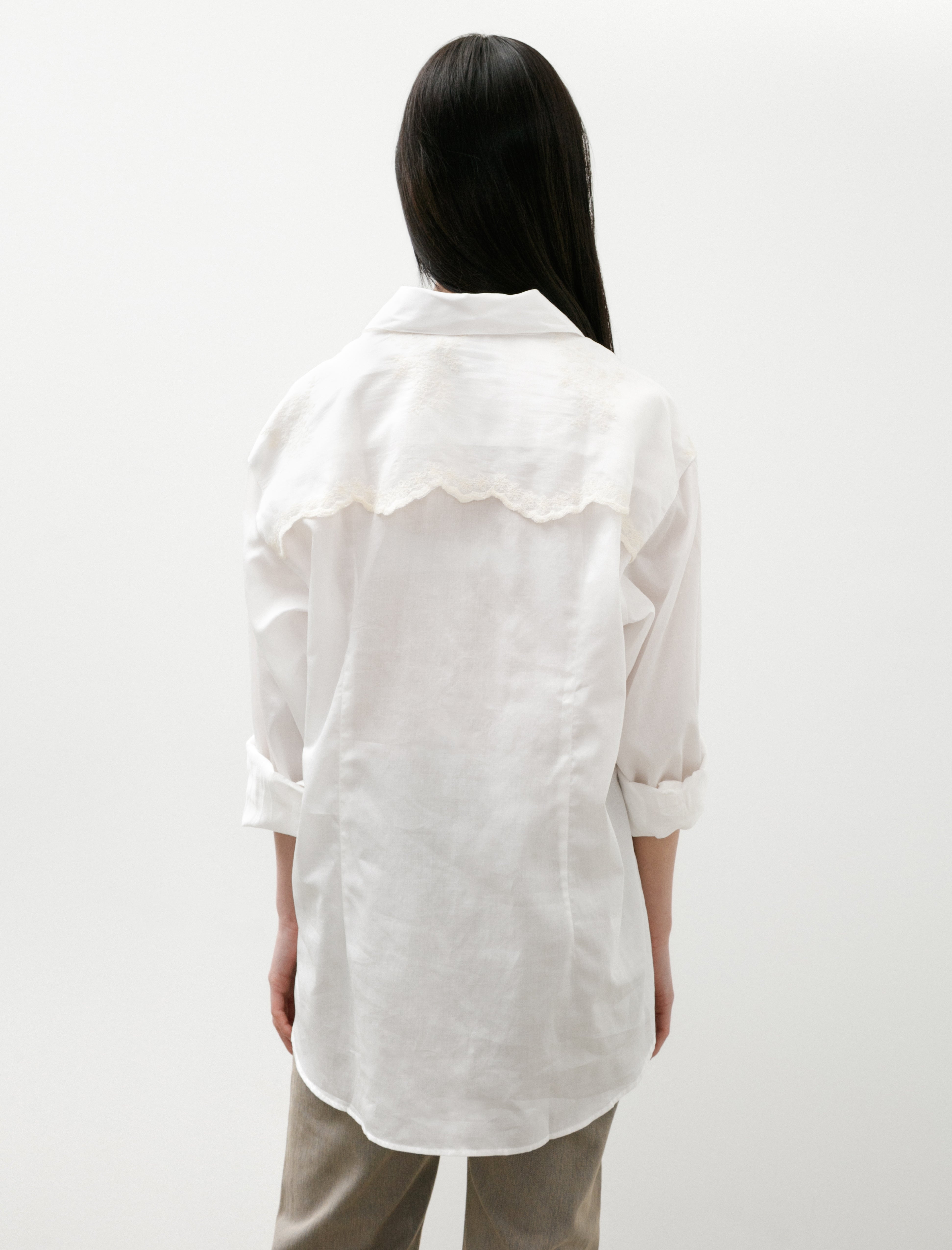 Our Legacy Precious Shirt Ivory Cloud Breezy Cotton