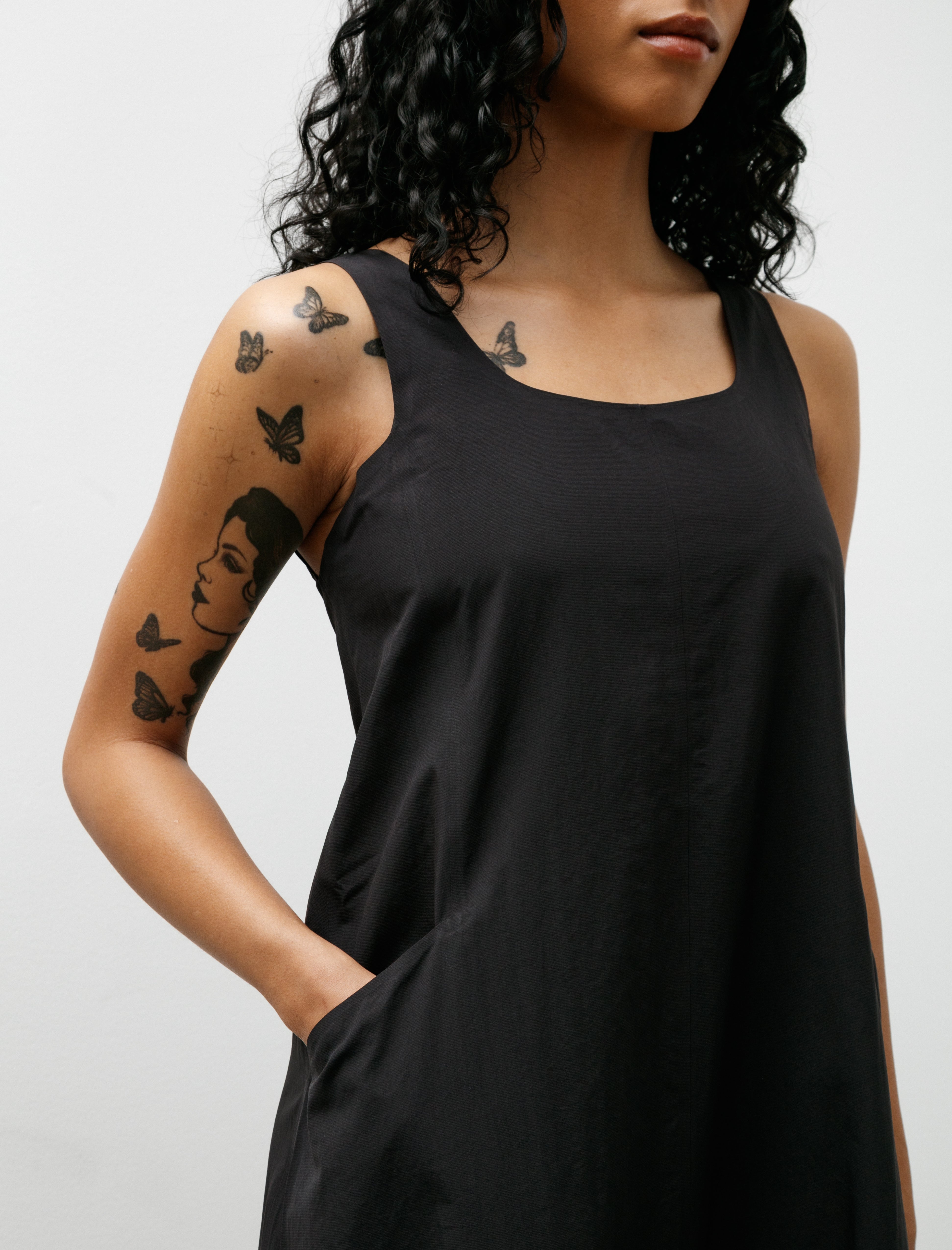Veilance Cila SL Dress Black