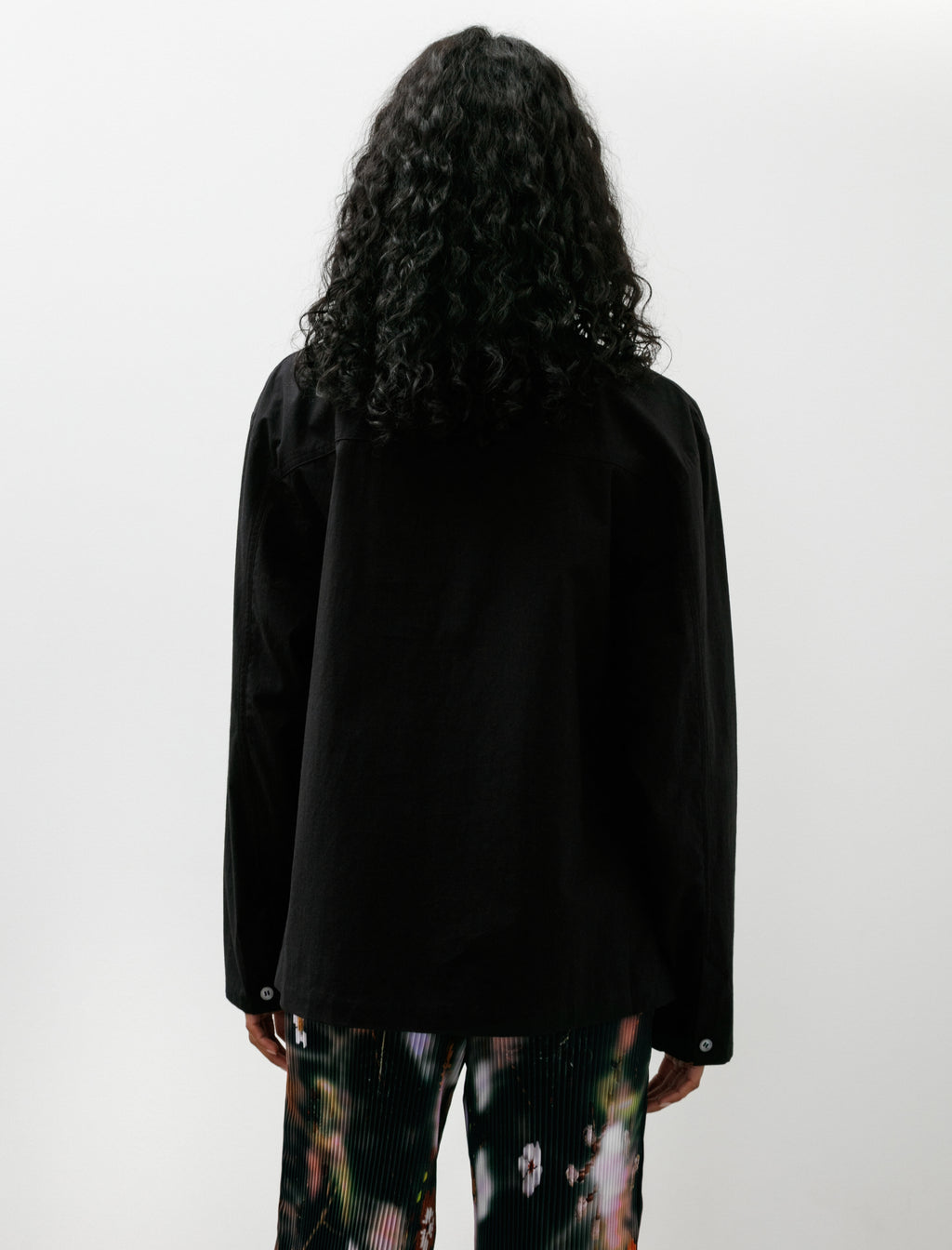 Studio Nicholson Vega Shirt Typewriter Cotton Black – Neighbour