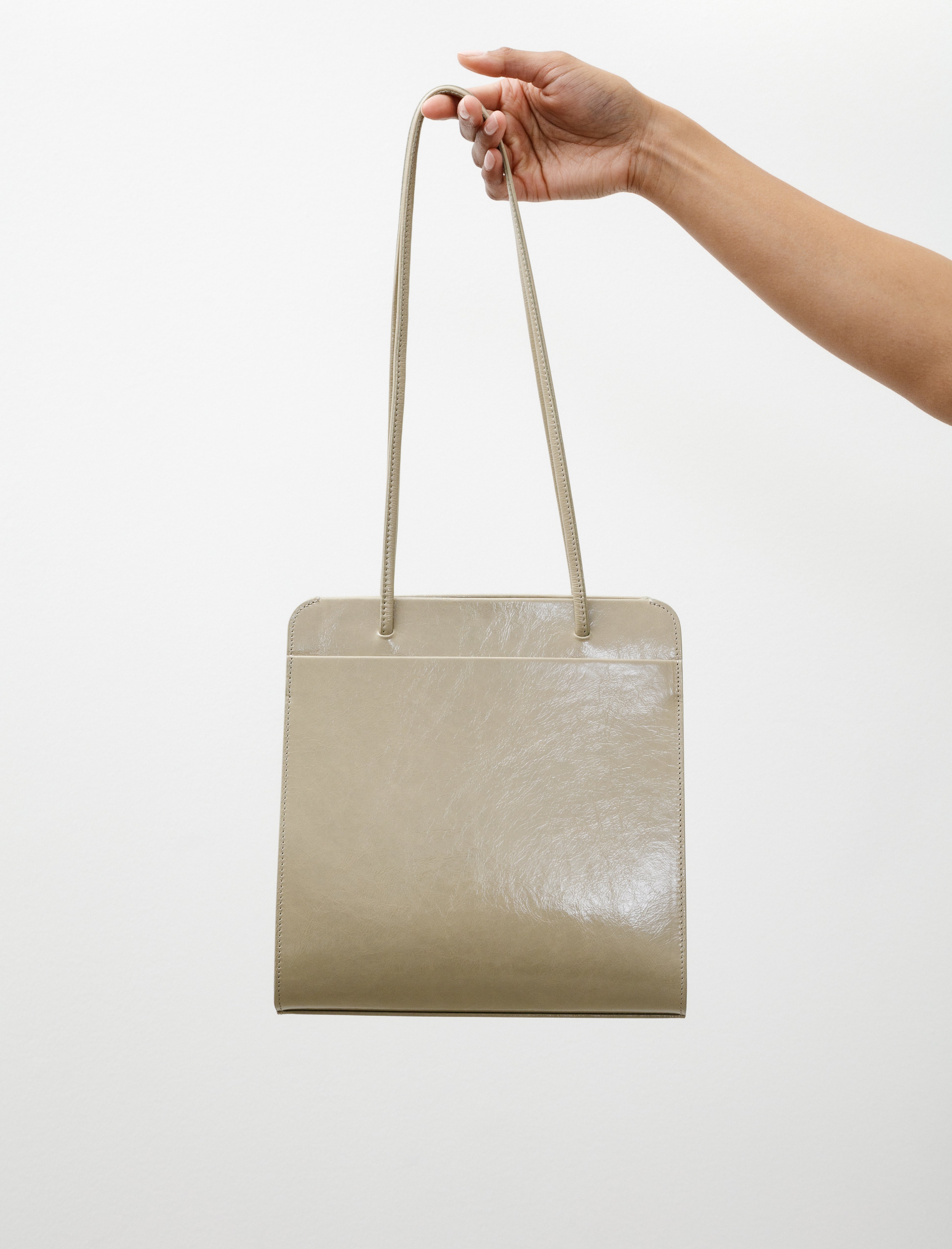 Fane Lisse Bag Oyster