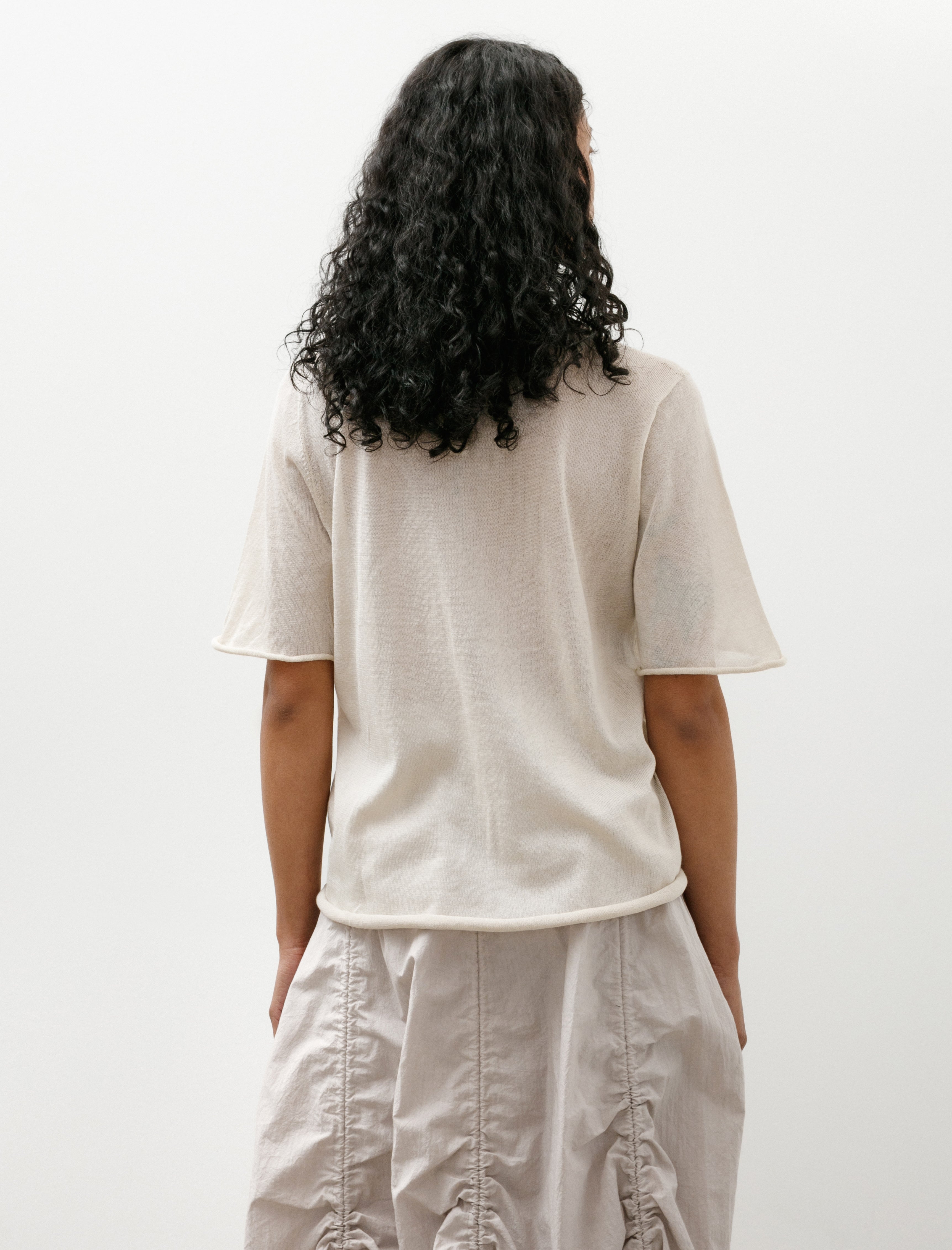 Lauren Manoogian Veil Tee Parchment