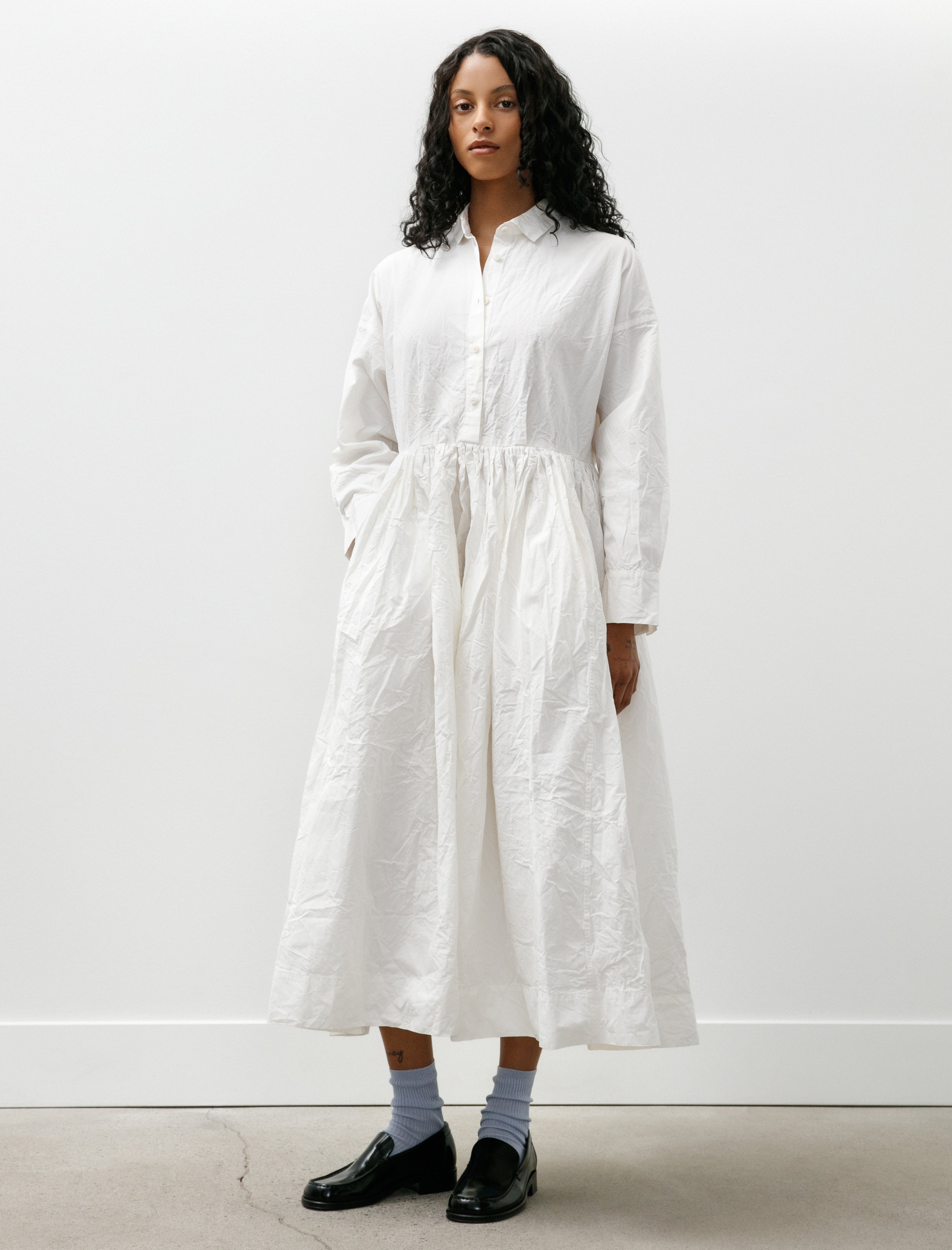 Casey Casey Stephanie Dress Off White