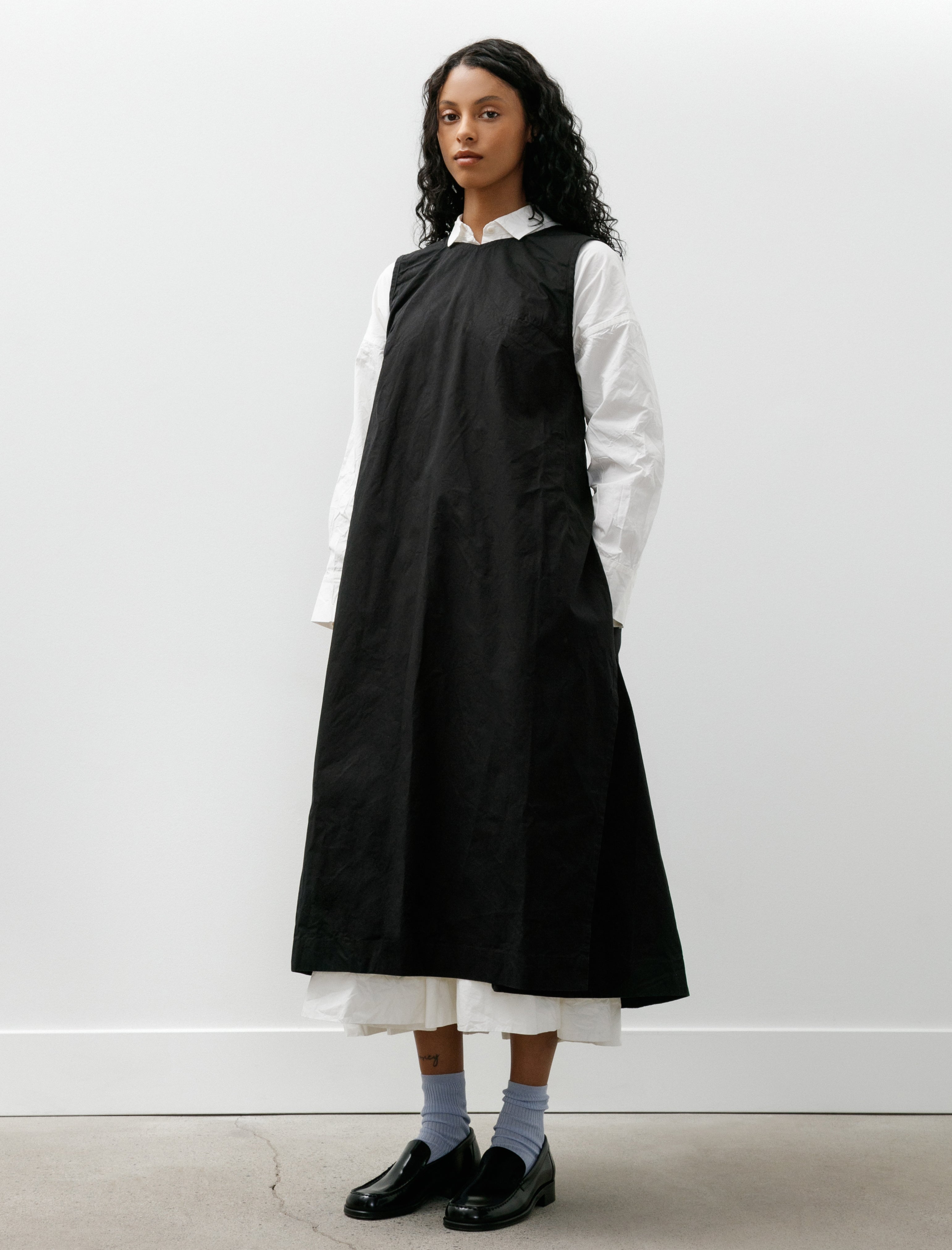 Casey Casey Tablier Dress Black