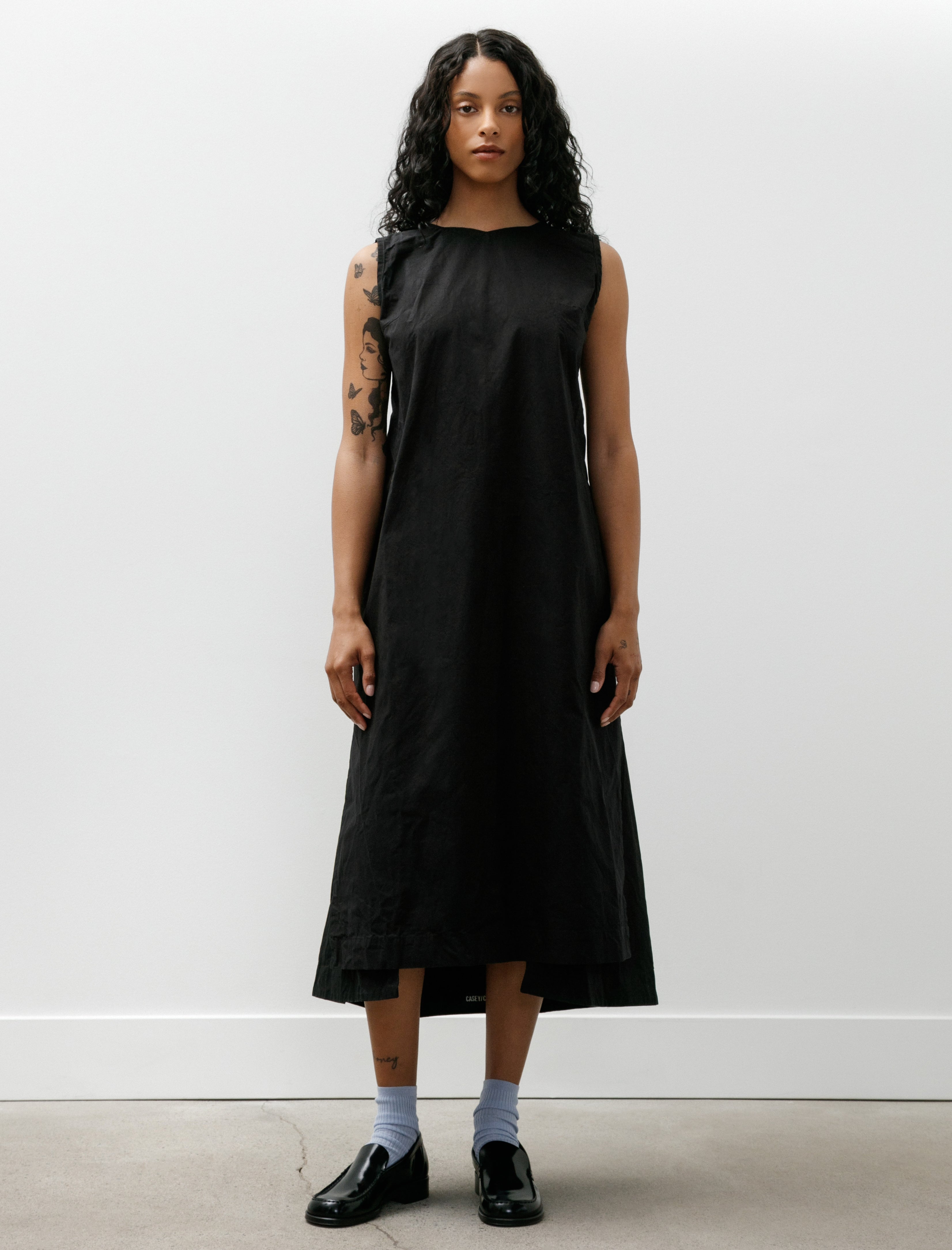 Casey Casey Tablier Dress Black