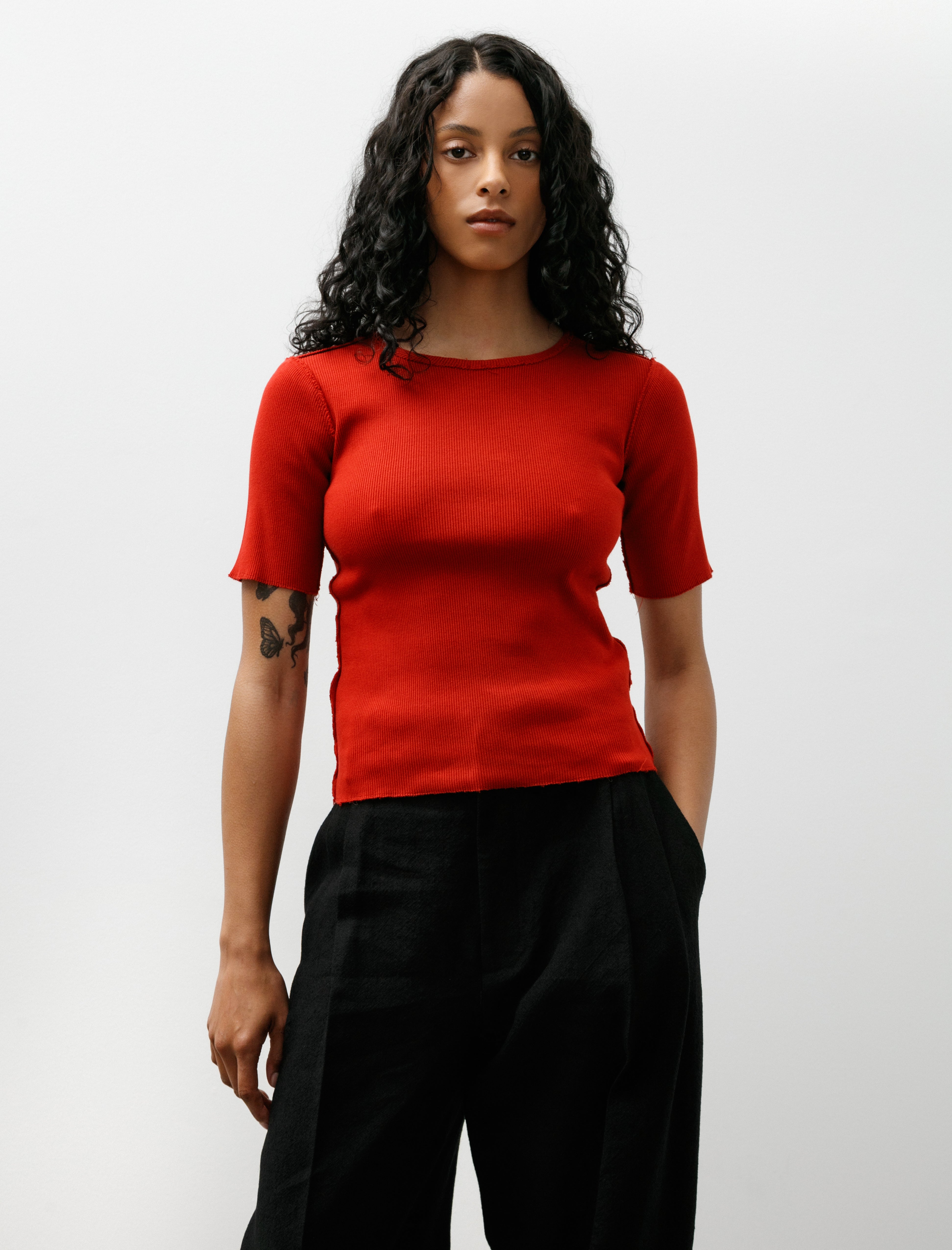 Camiel Fortgens Fitted Tee Red