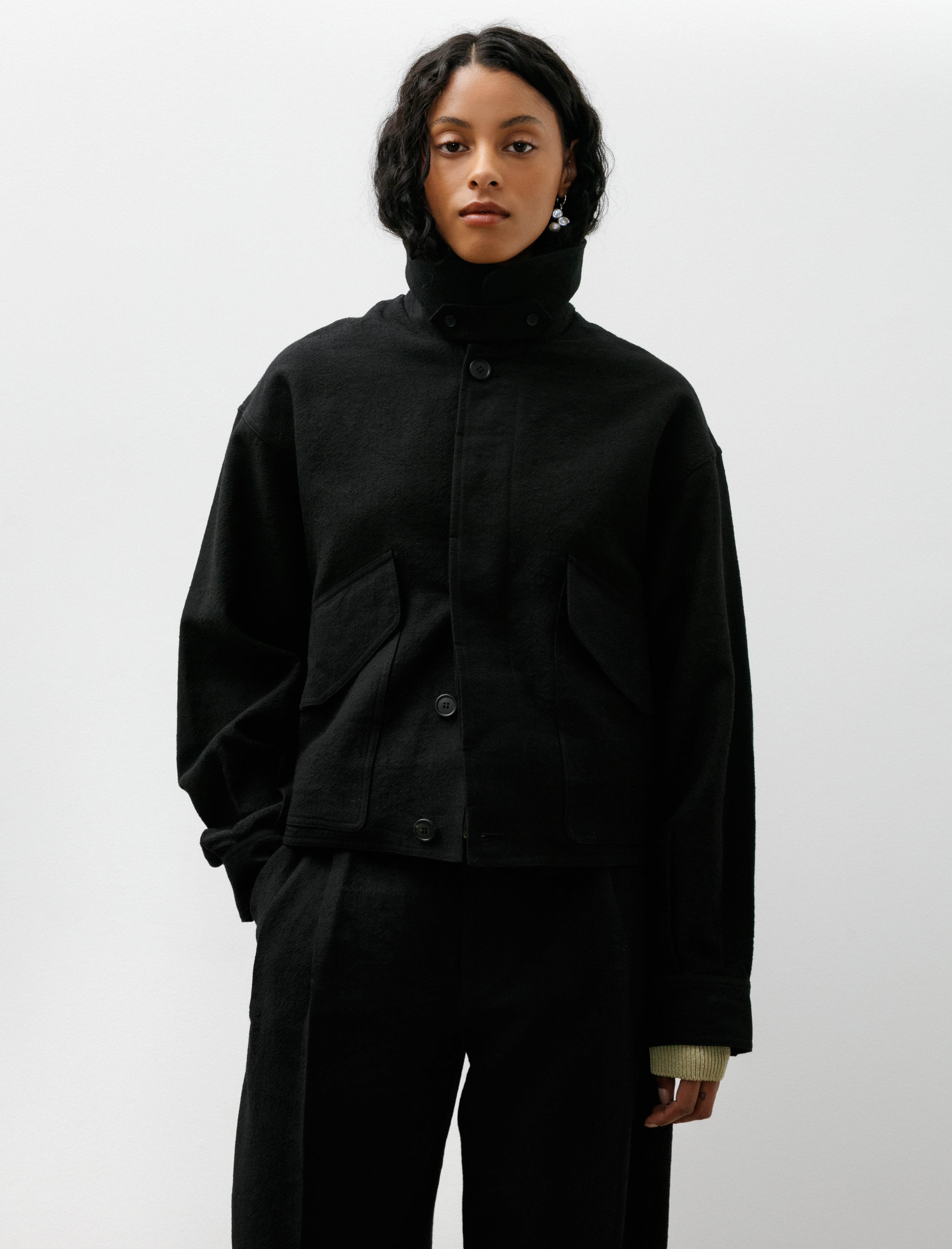 Cristaseya Summer Bomber Black