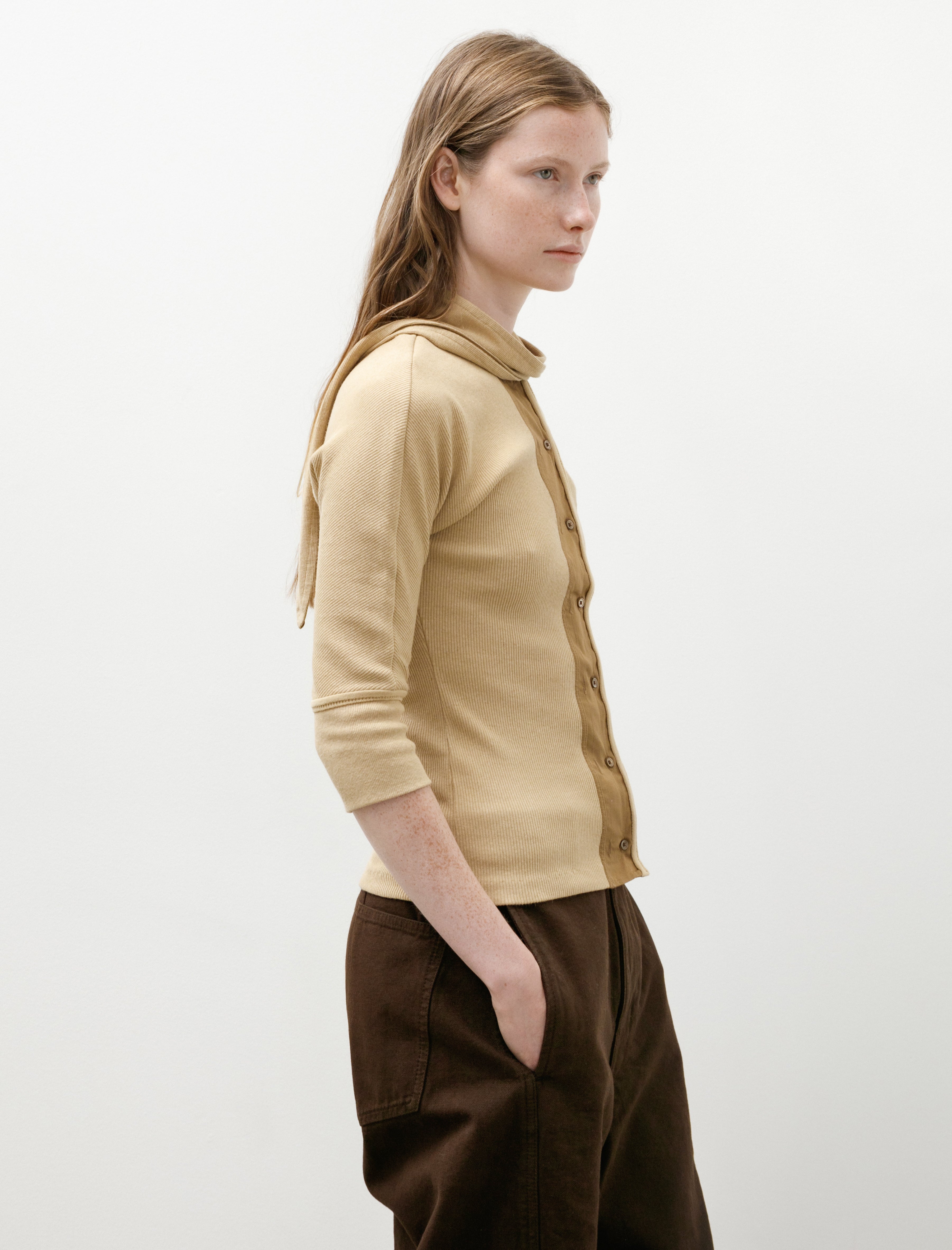 Lemaire Ascot T-Shirt Kraft Beige