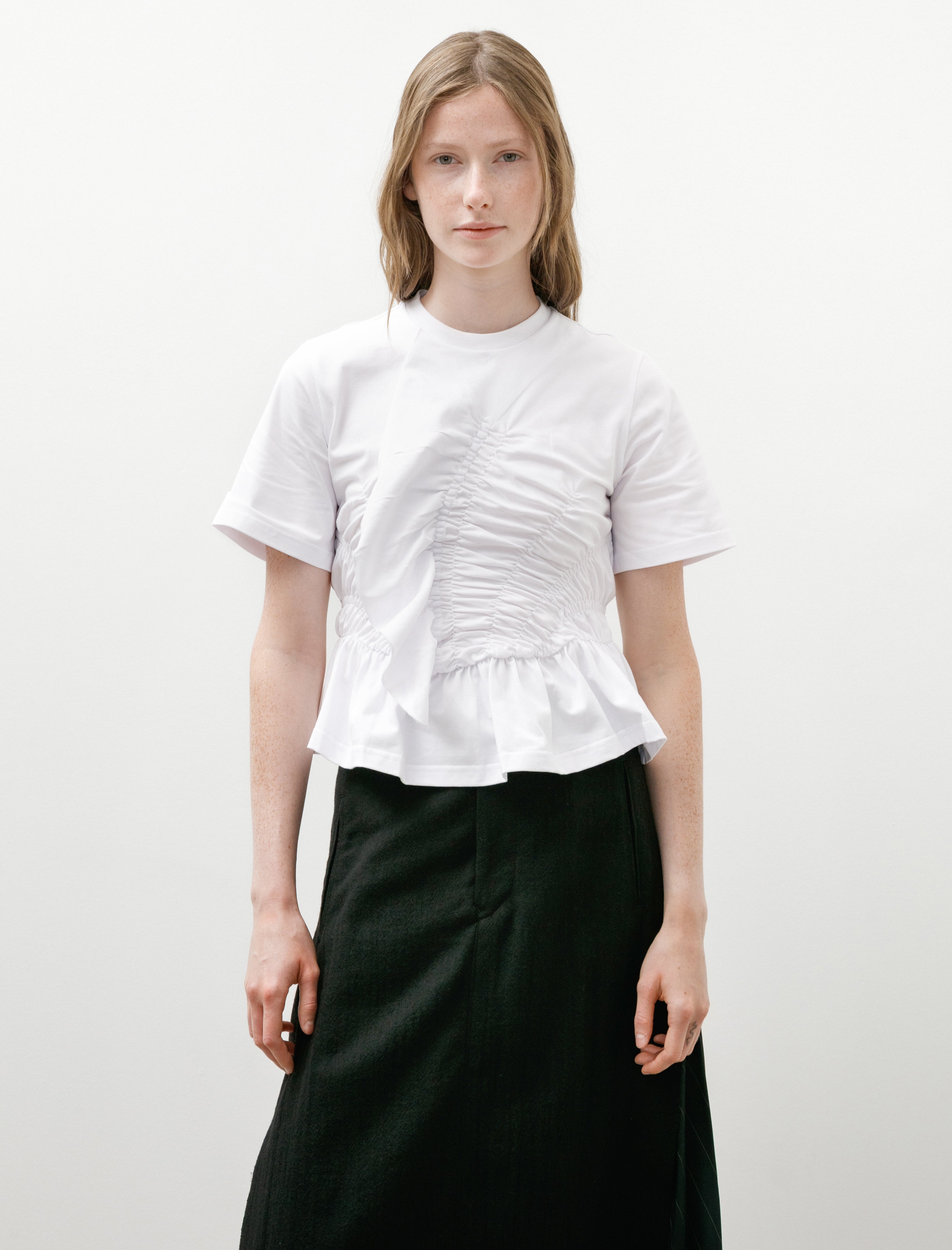 Cecilie Bahnsen Ace T-Shirt White
