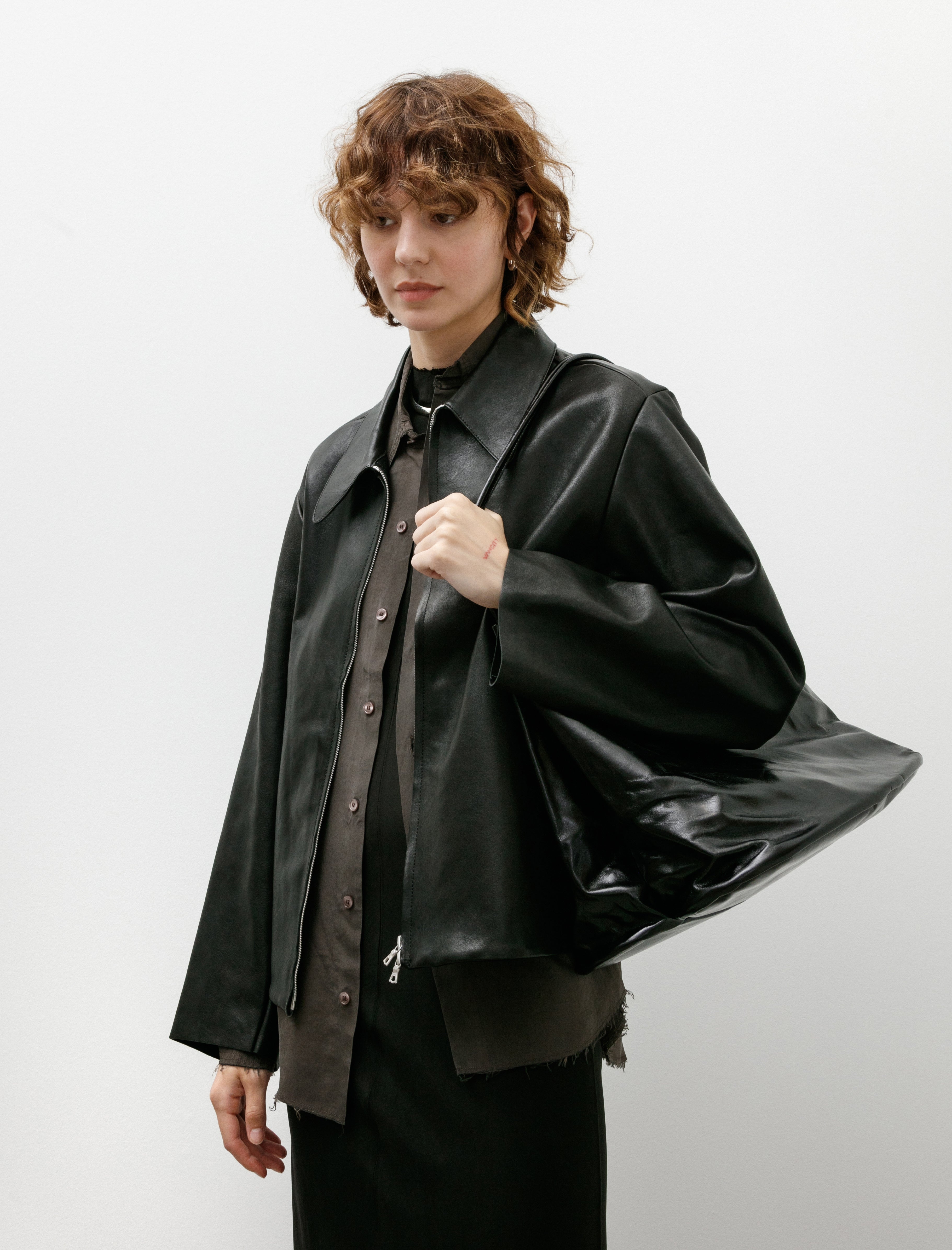 Gabriela Coll Garments No. 17 Hoof Bag Black