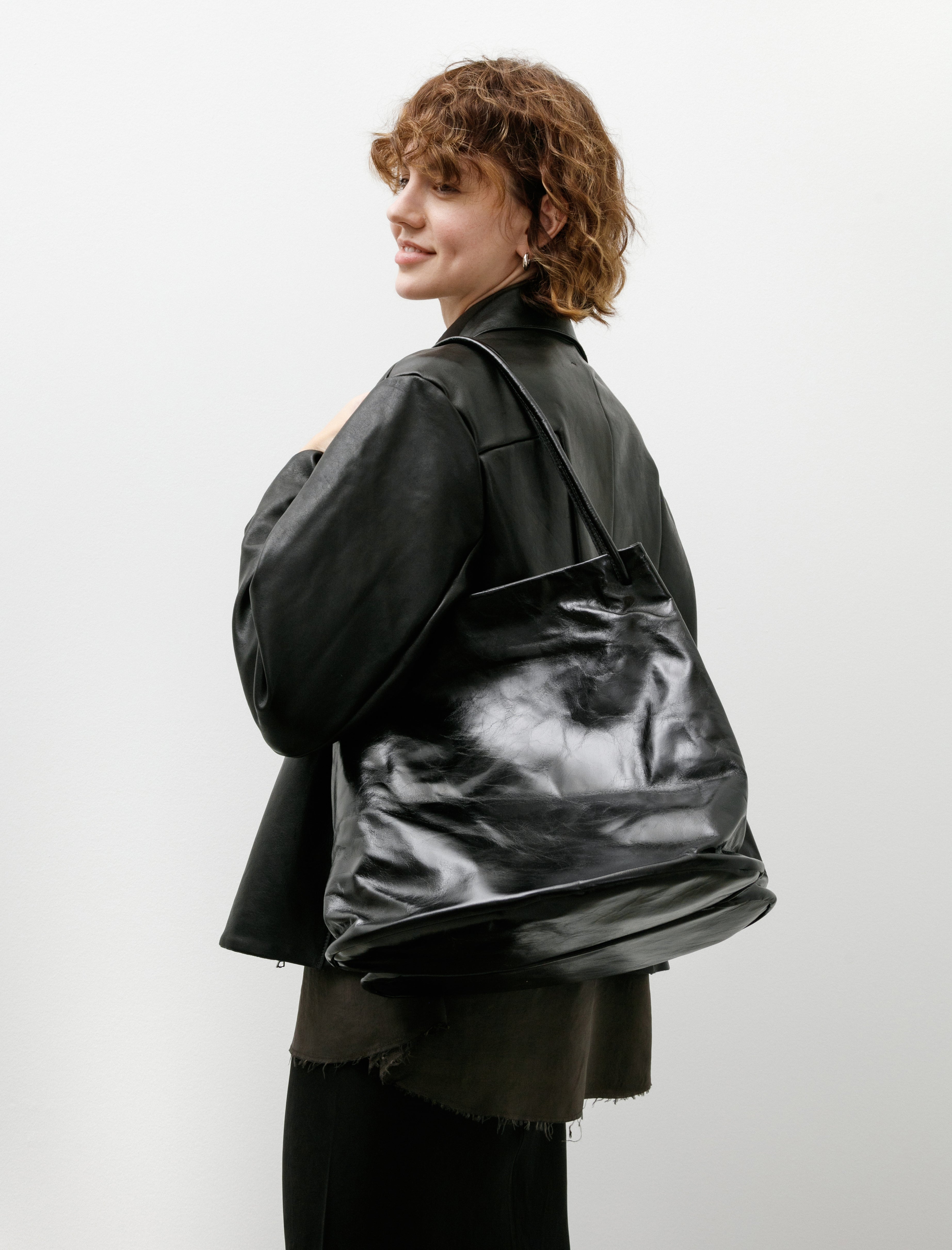 Gabriela Coll Garments No. 17 Hoof Bag Black