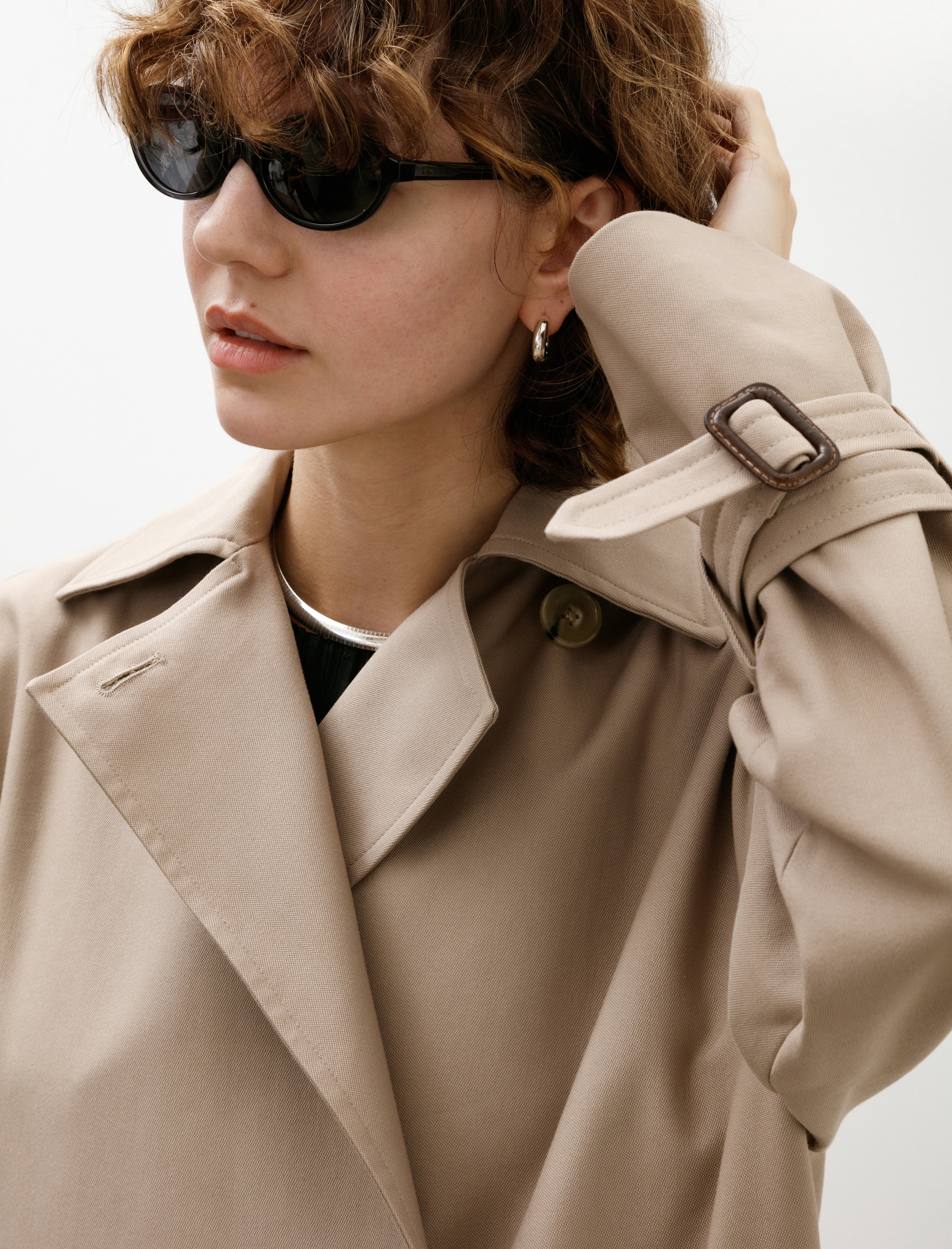 Totême Signature Trench Khaki