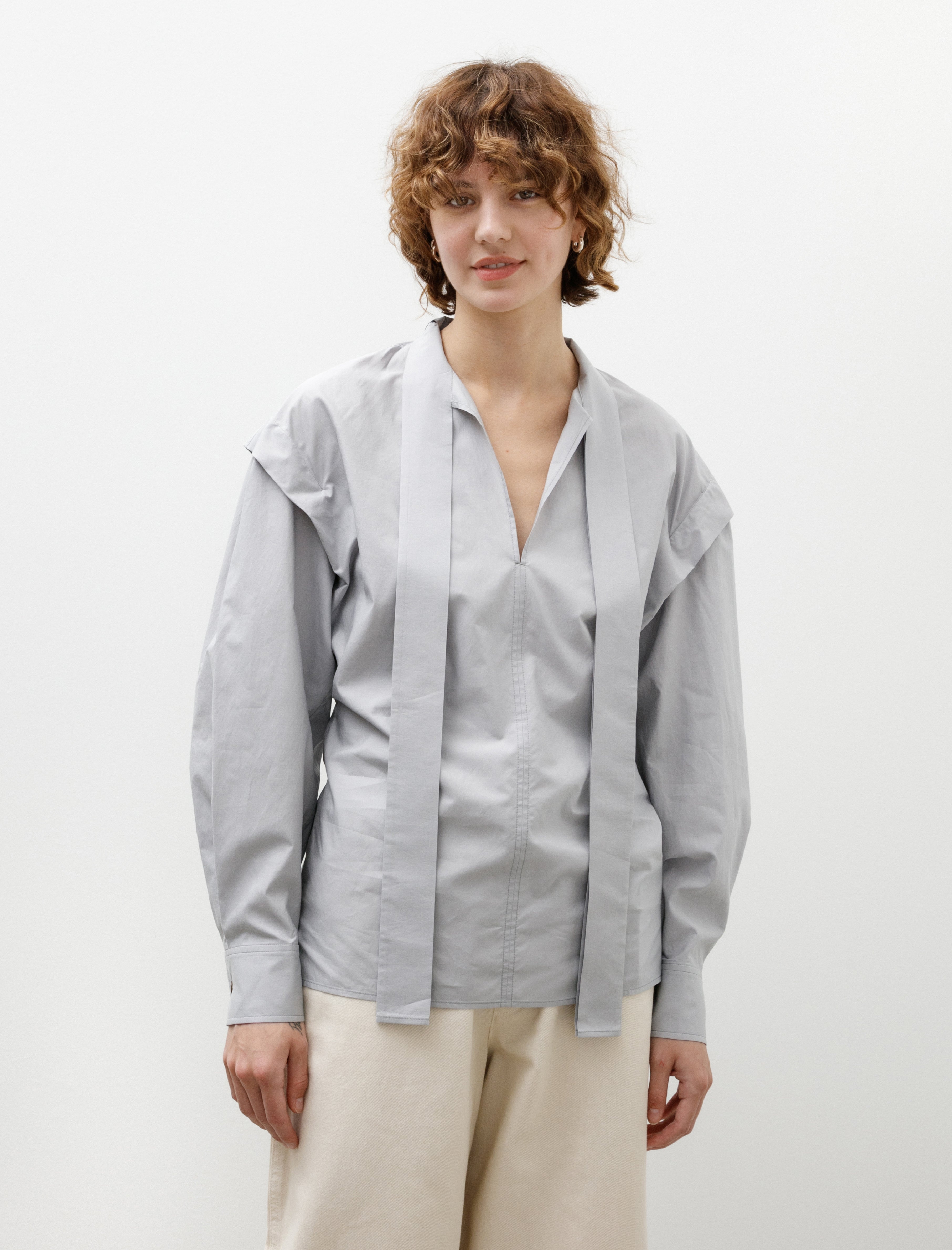 Lemaire Ascot Blouse Mist