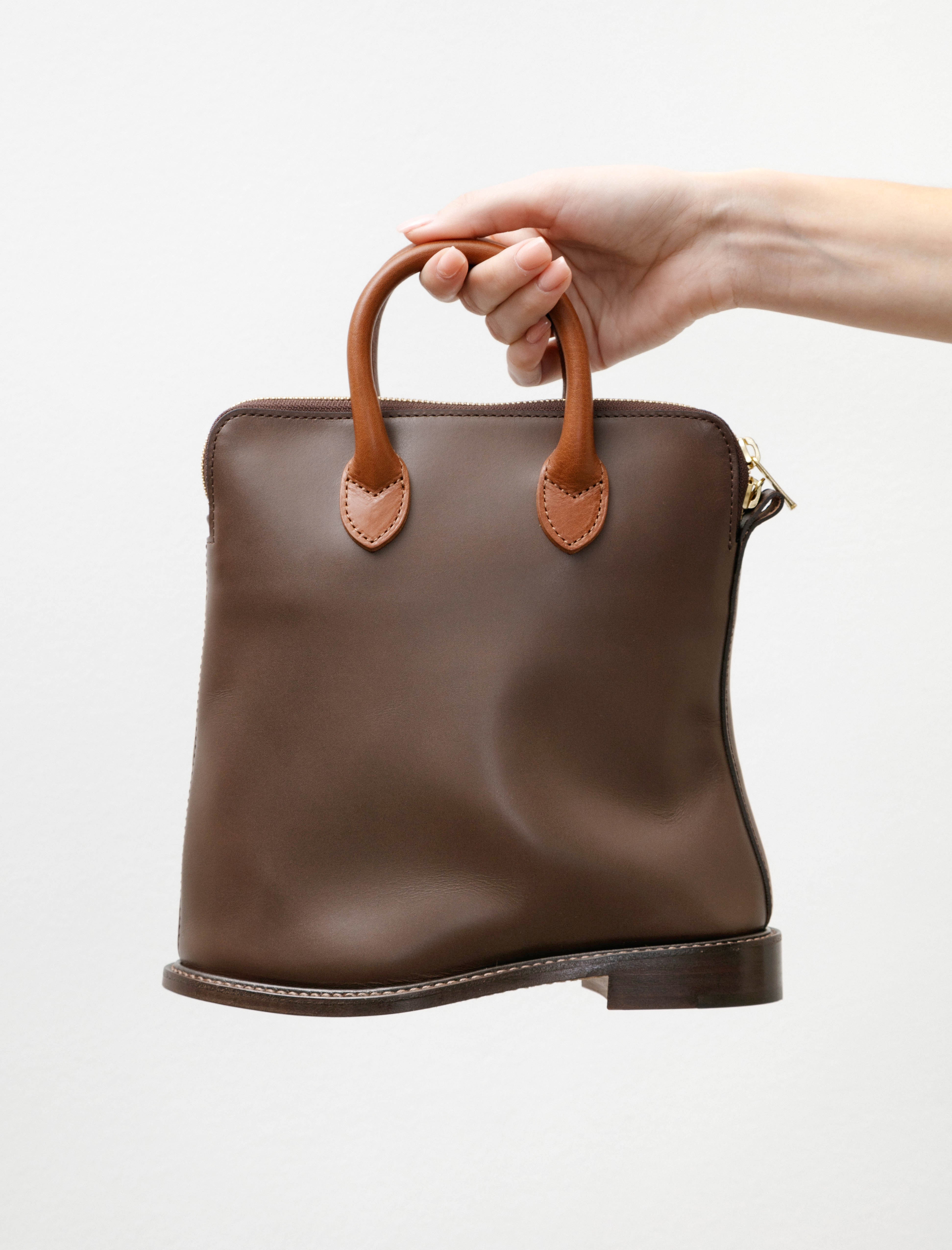 Hender Scheme Shoe Bag Small Dark Brown