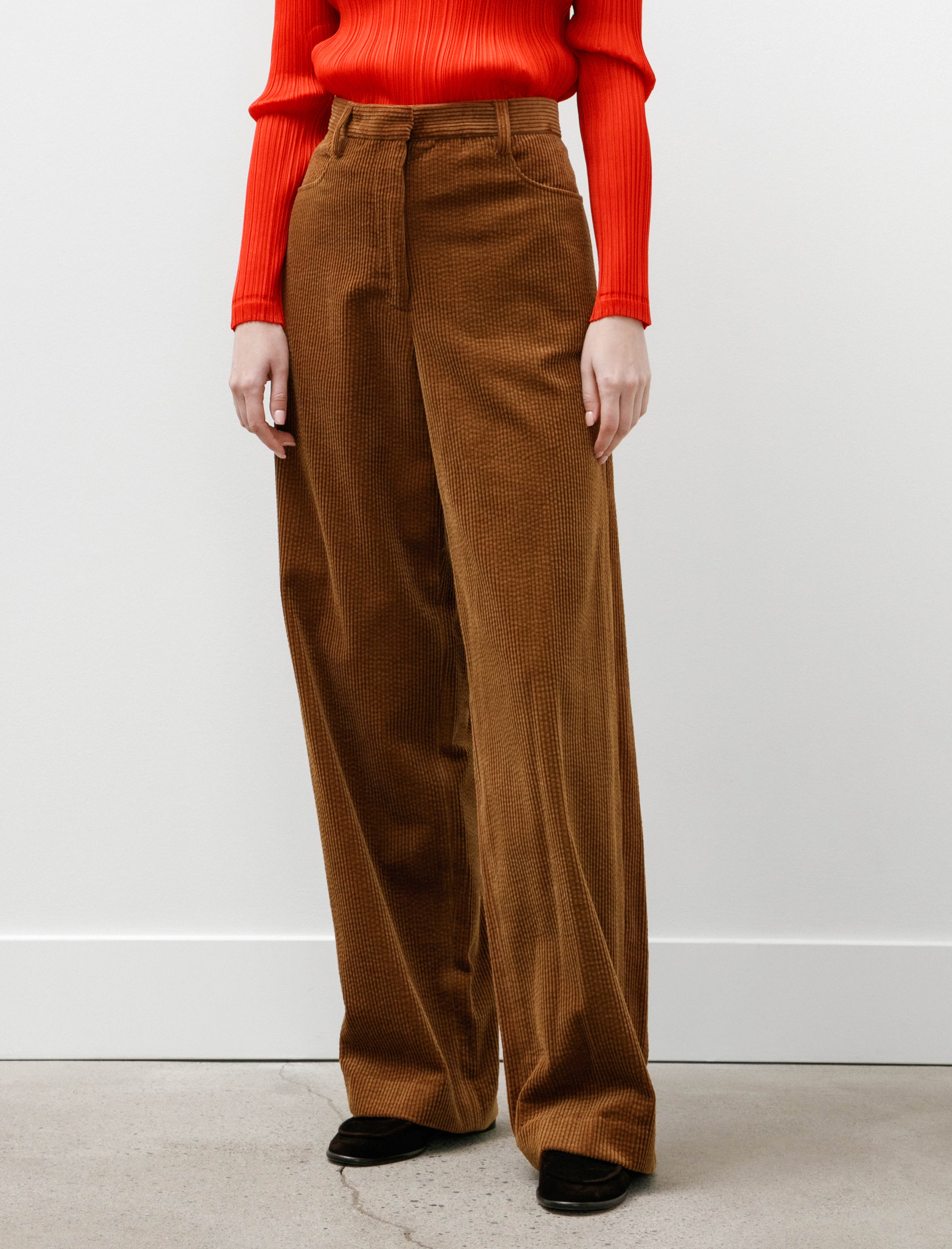 Ernie Palo Corduroy Pants Camel