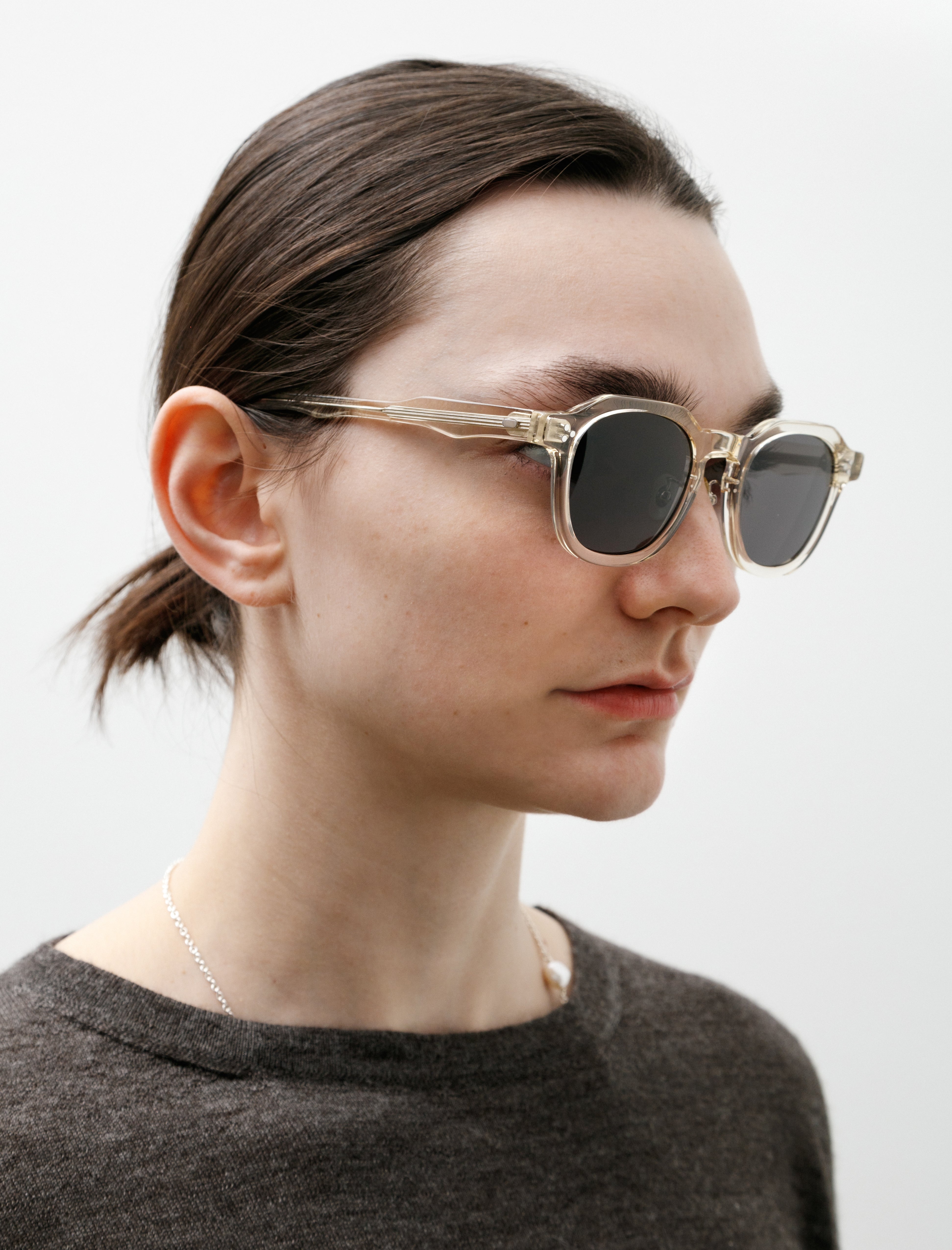 Dry Pond Salvi Sunglasses Aged Clear