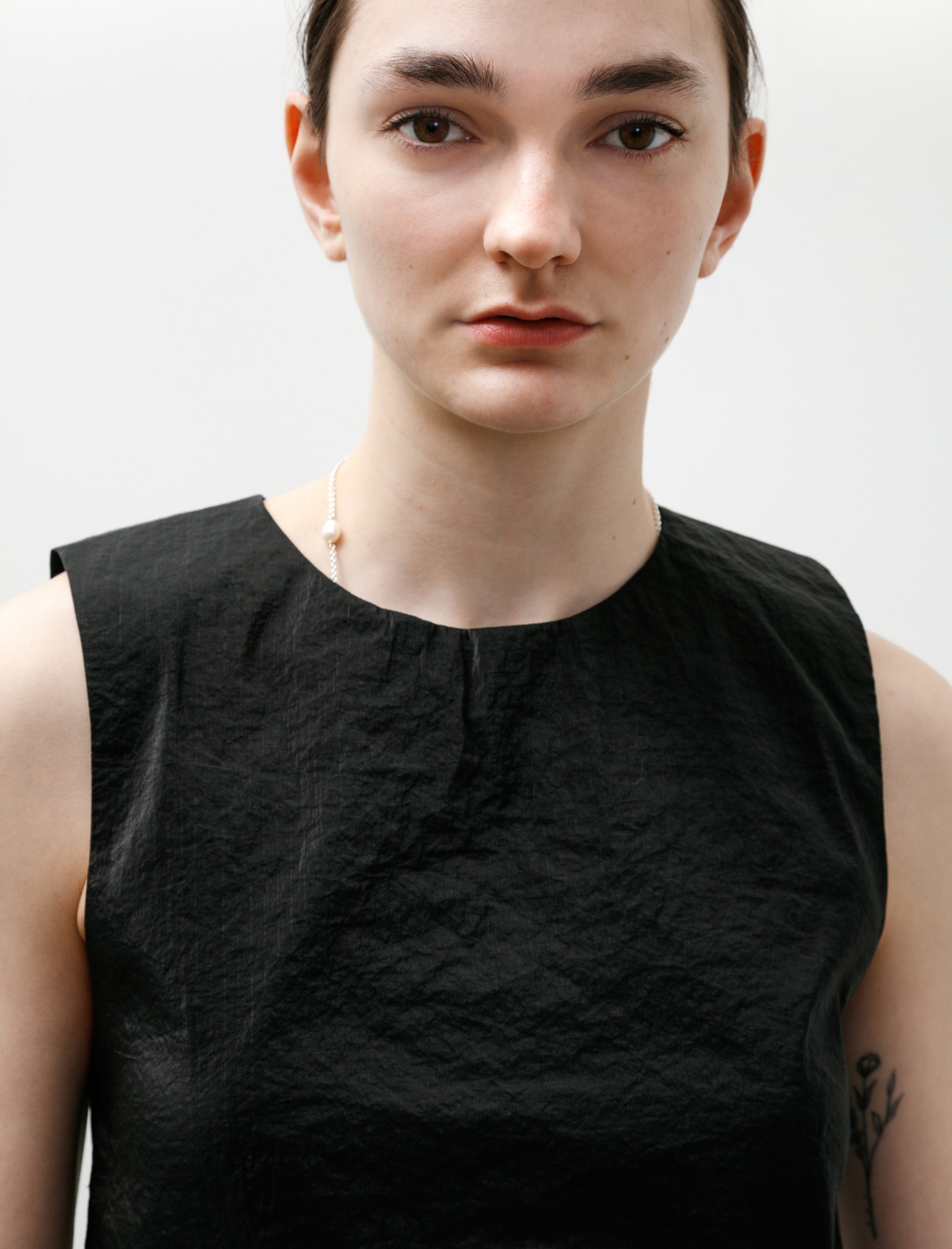 Lauren Manoogian Crop Bodice Black