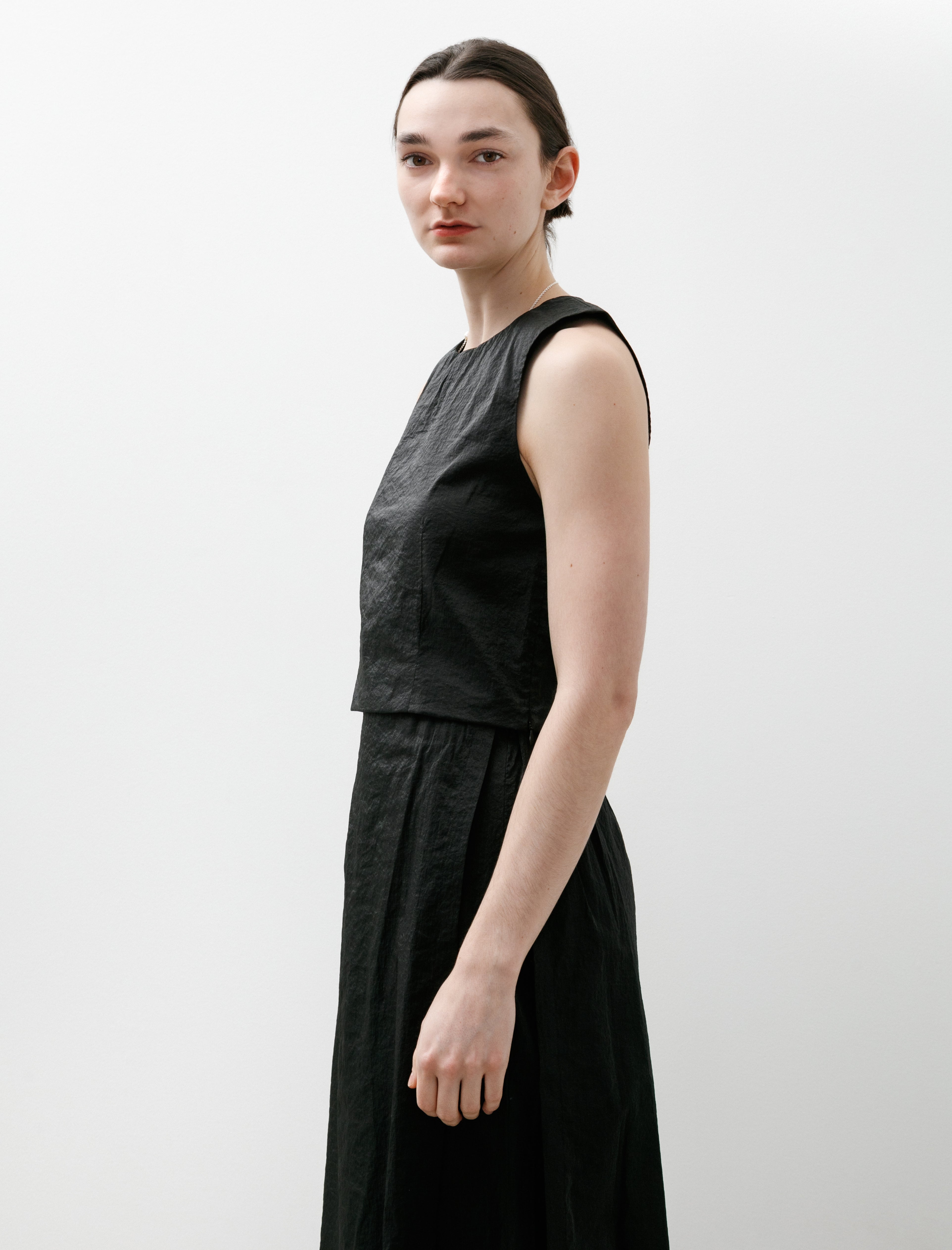 Lauren Manoogian Crop Bodice Black