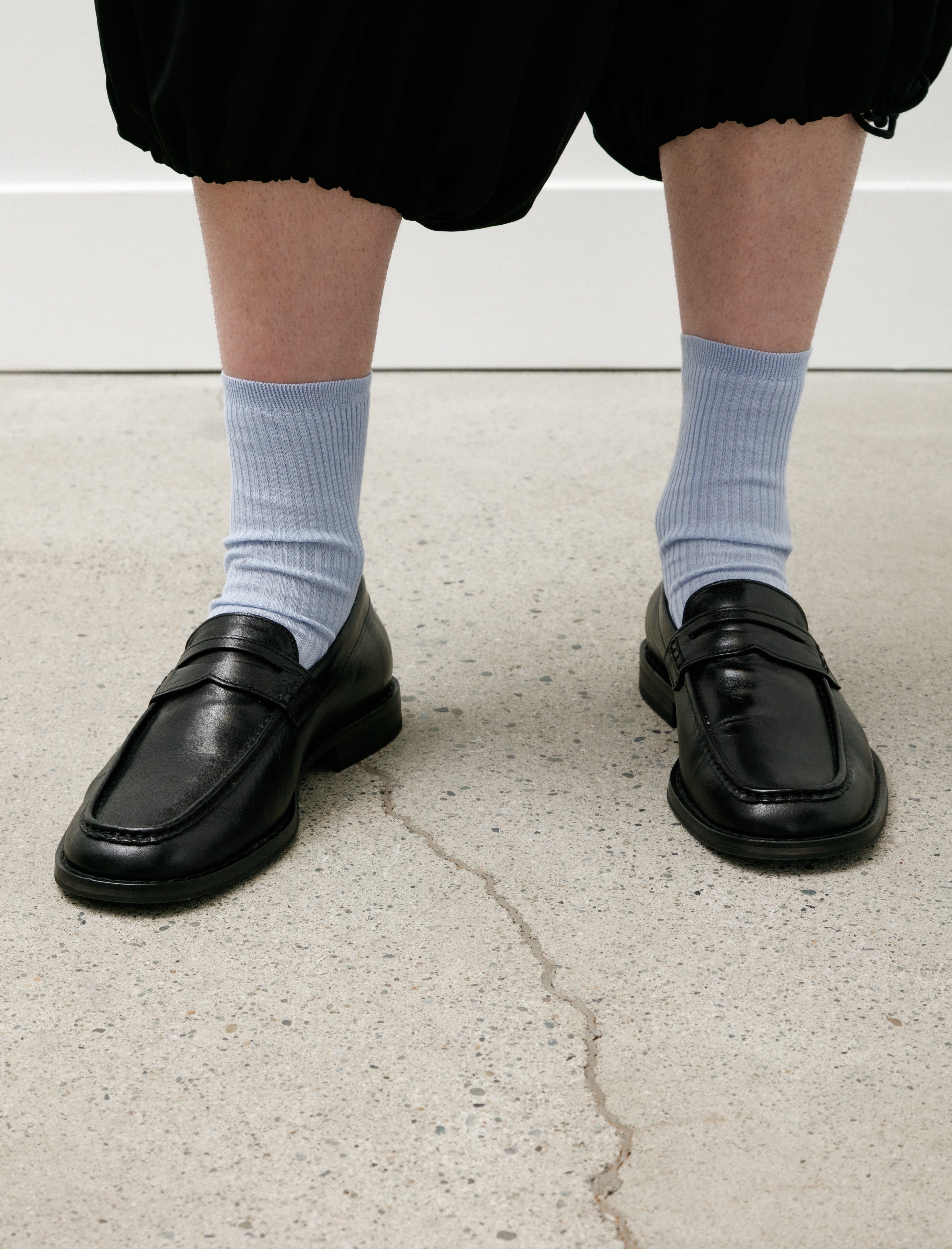 Our Legacy Light Loafer True Dyed Black Leather