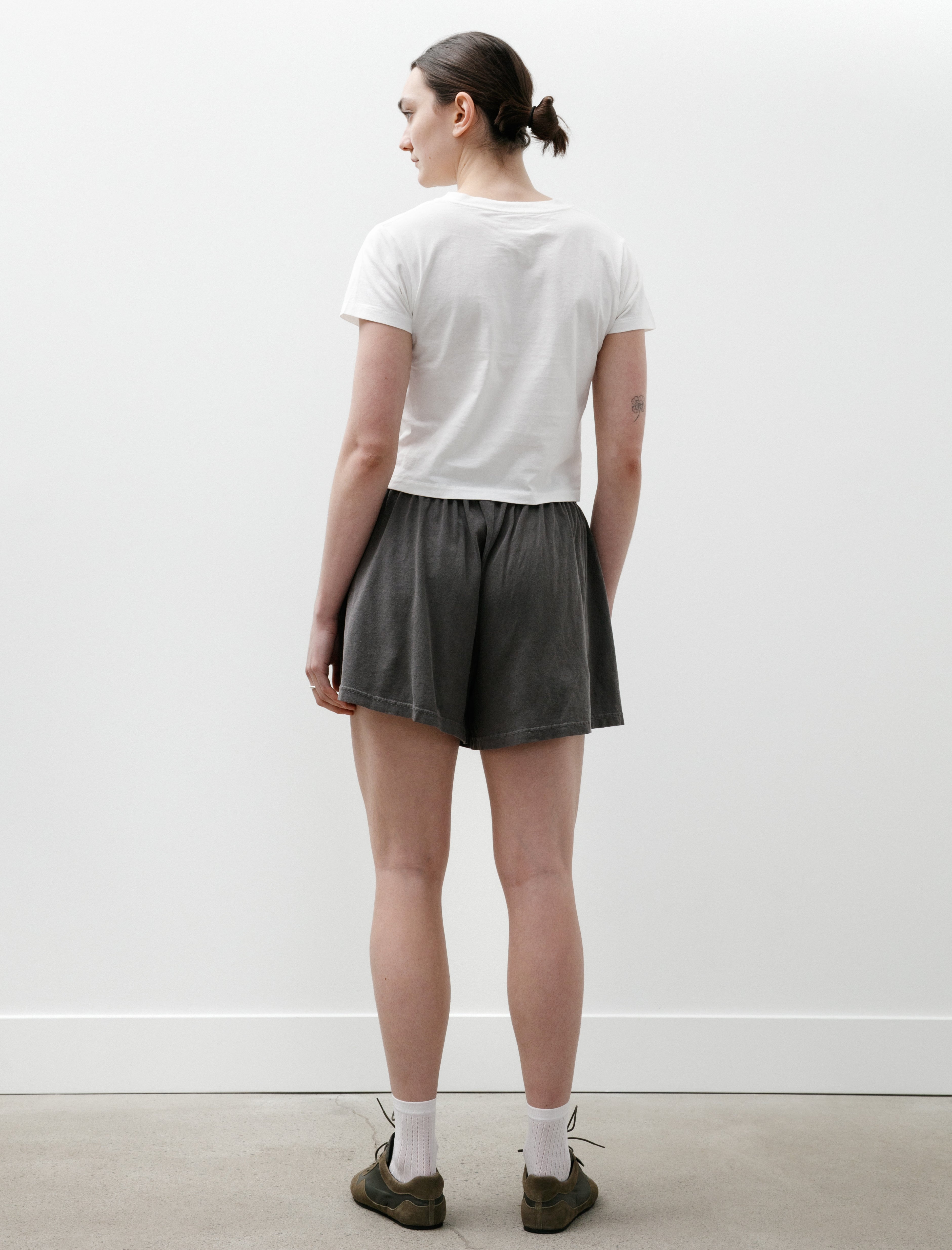 Our Legacy Gored Shorts Worn Graphite Legacy Jersey