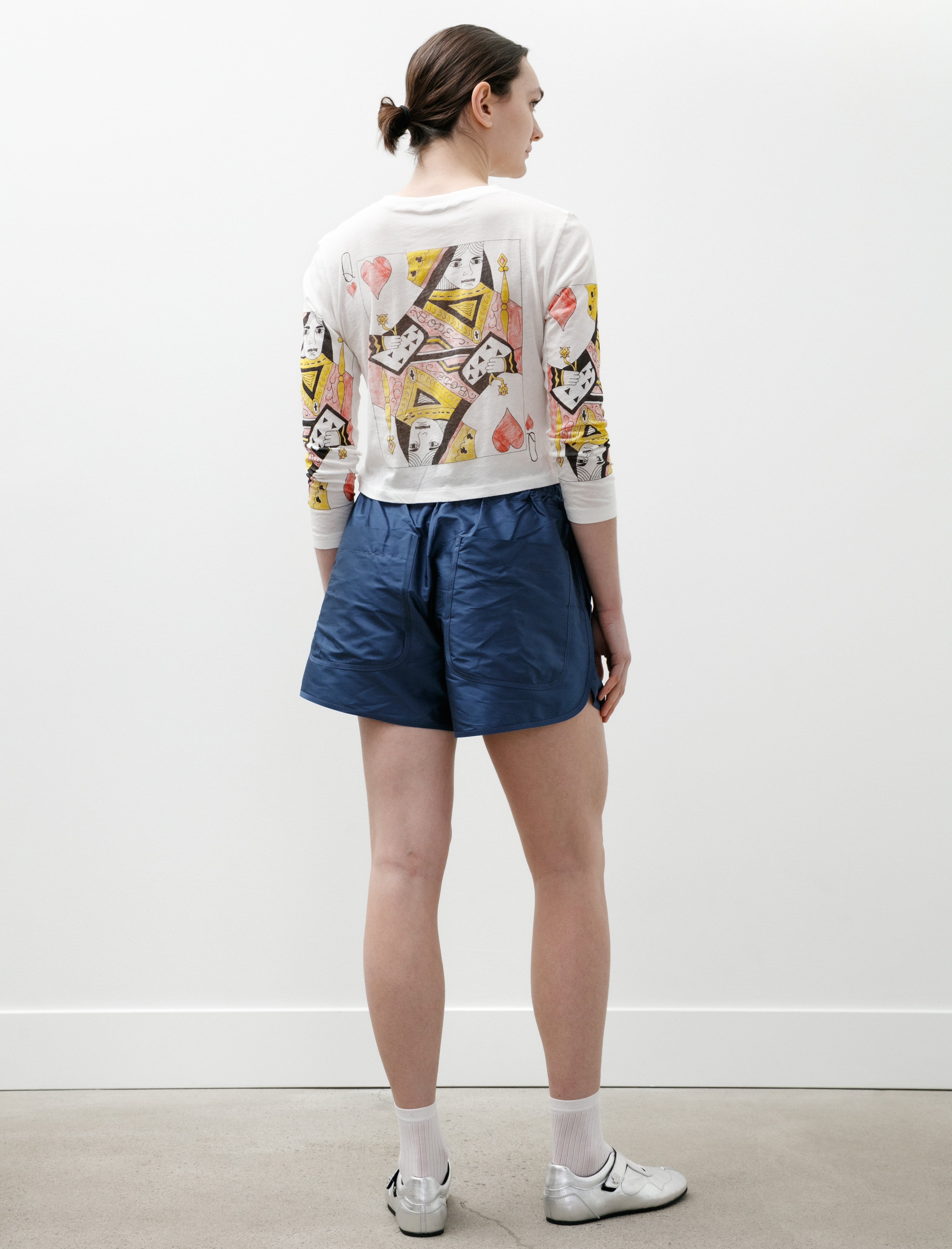 Cawley Silk Dupion Martini Shorts Insignia