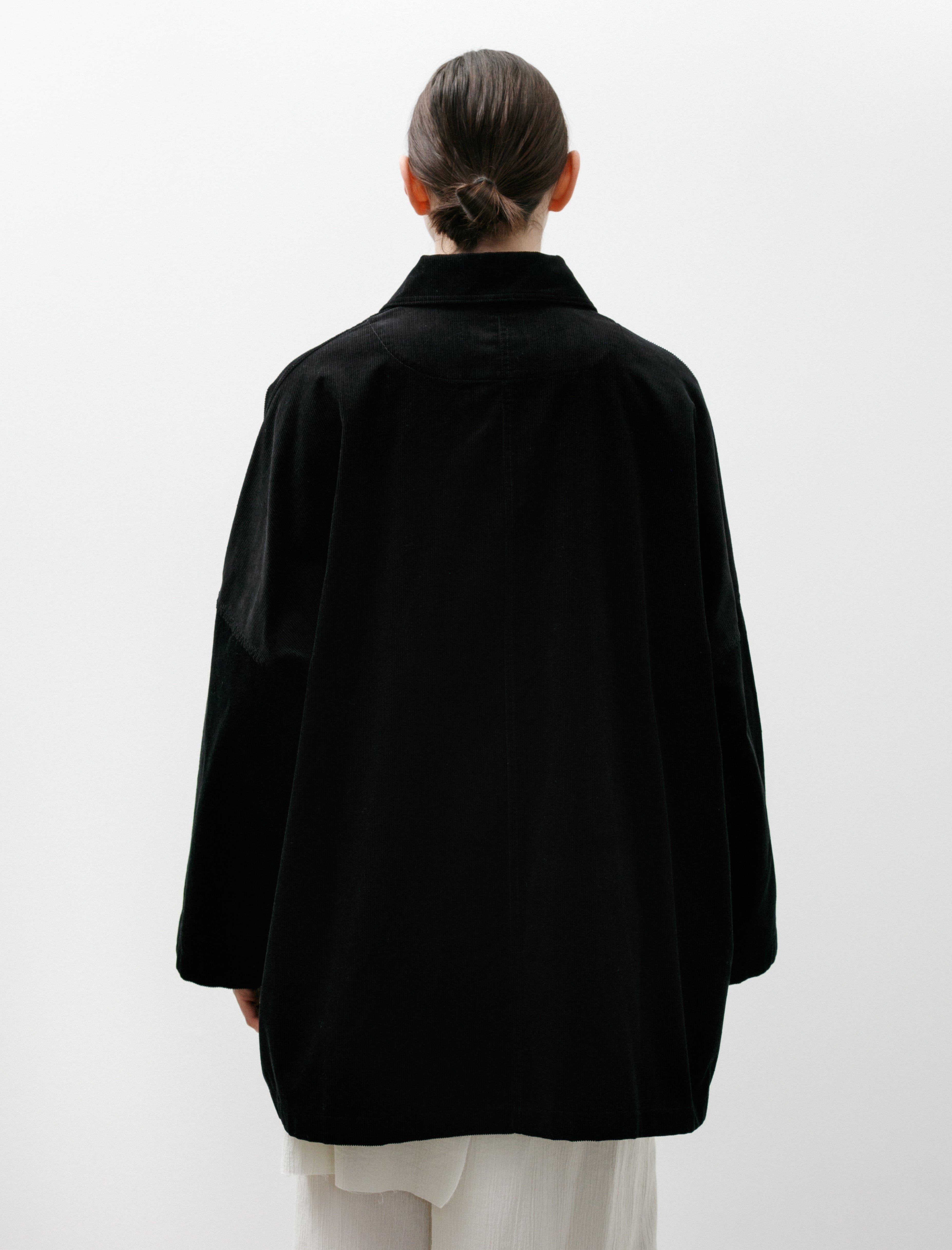 Totême Cord Overshirt Black