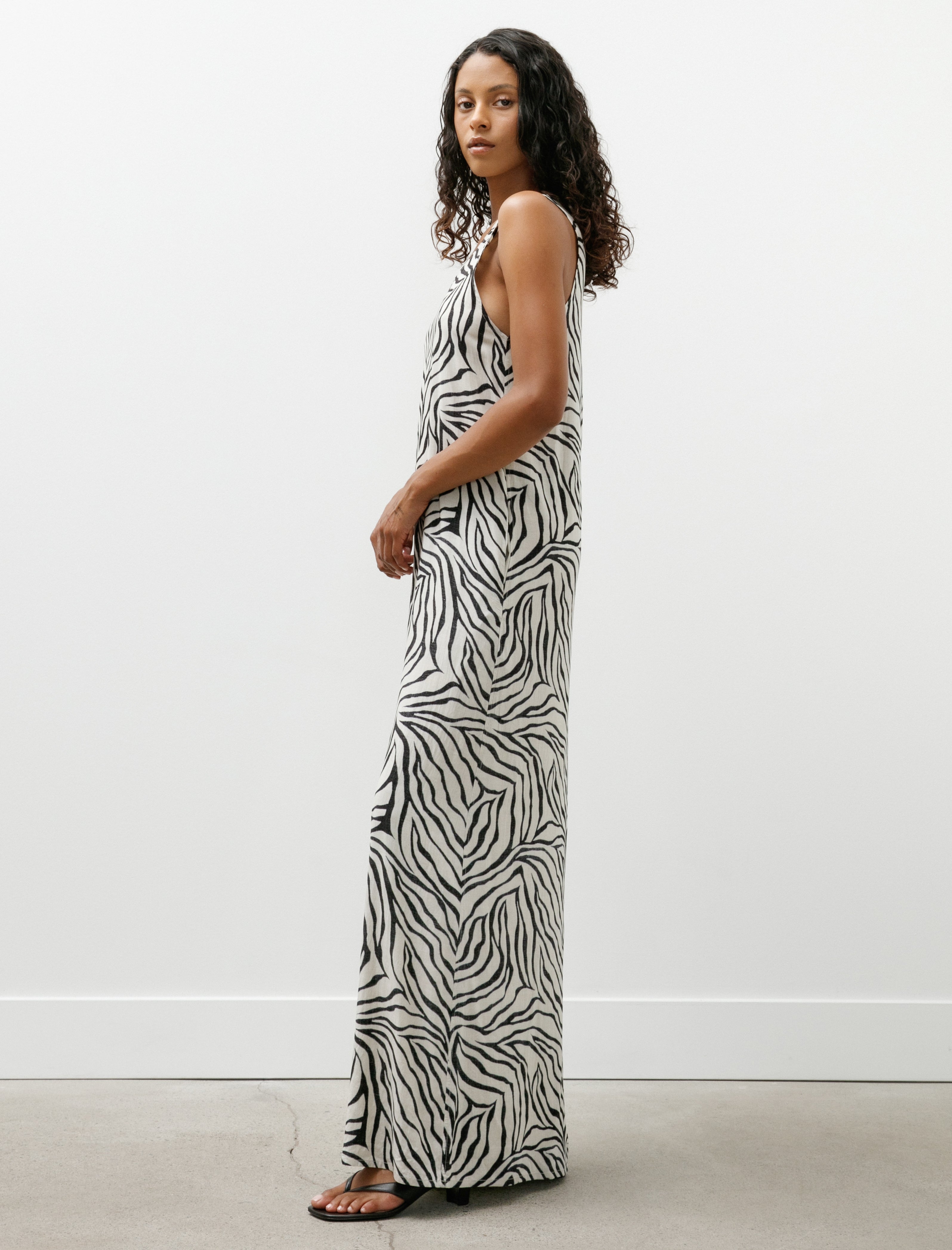 Comoli Zebra Dress