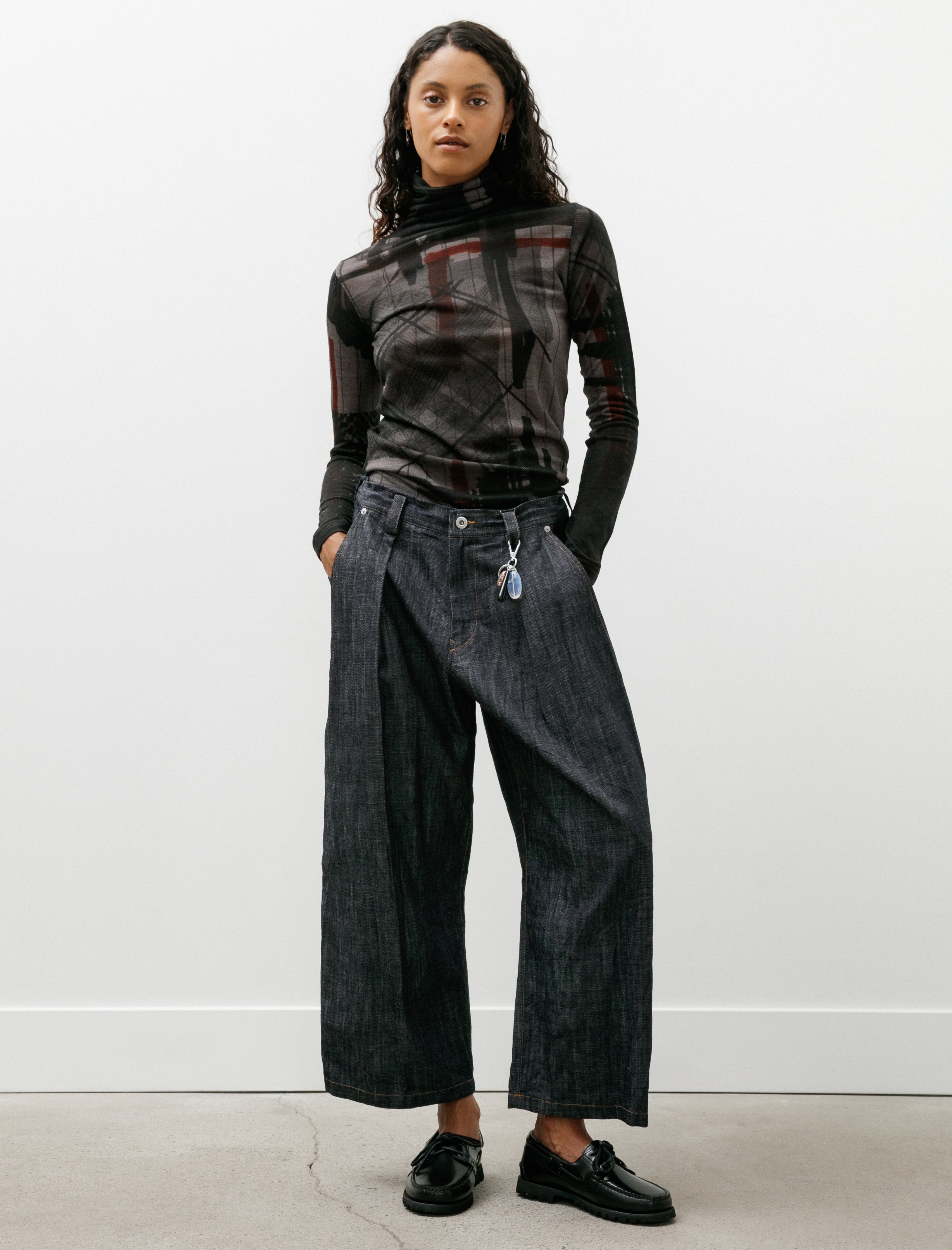Y's by Yohji Yamamoto Big Front Pocket Denim Indigo