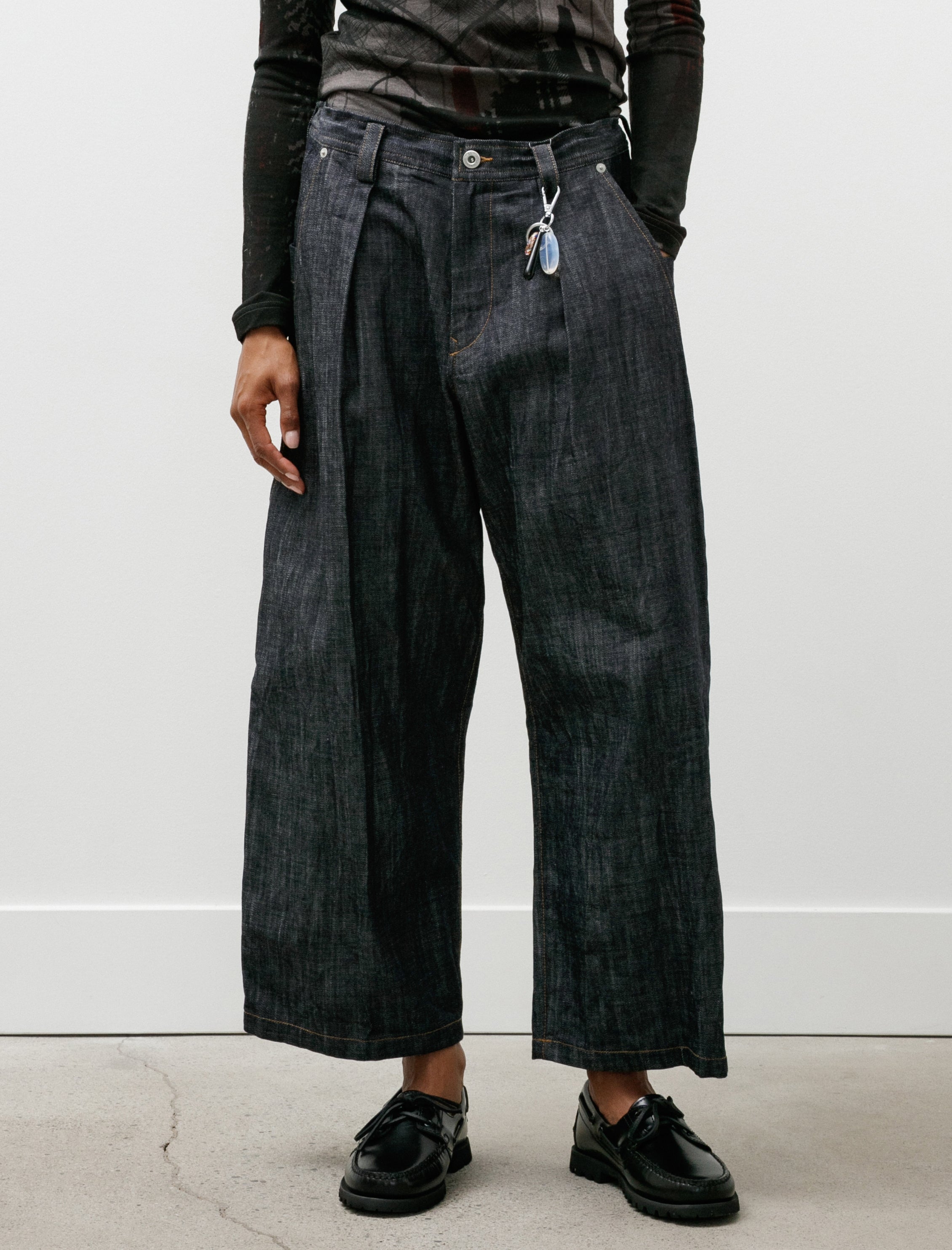 Y's by Yohji Yamamoto Big Front Pocket Denim Indigo