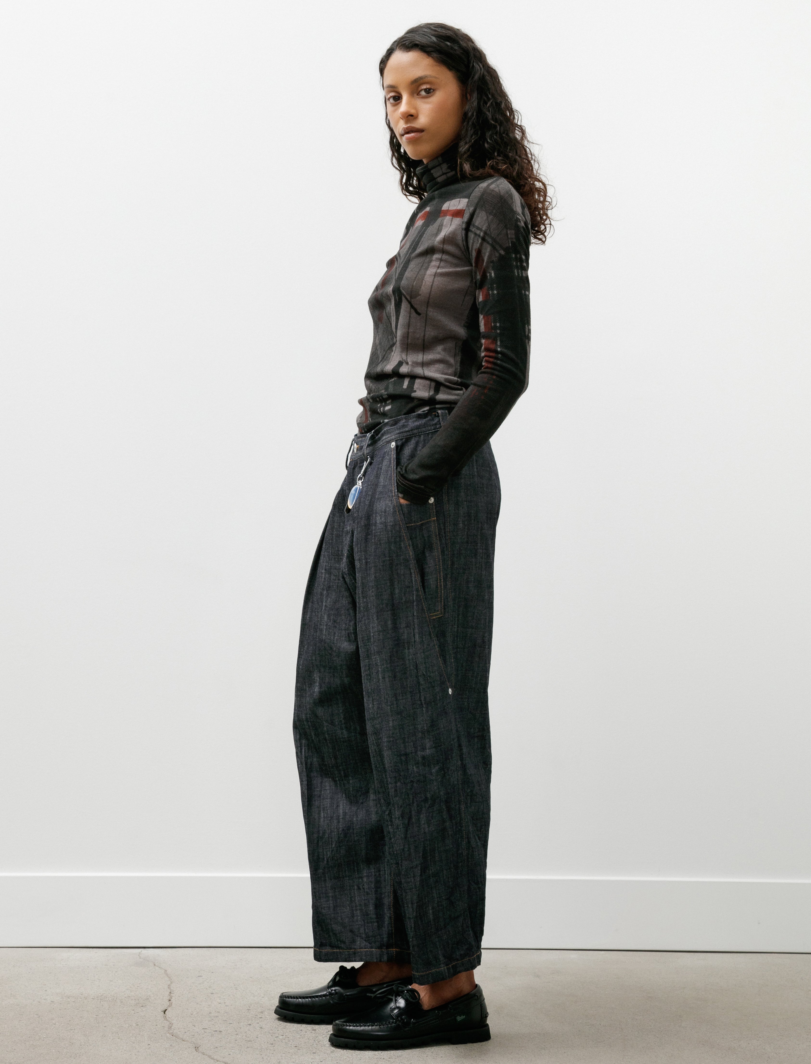 Y's by Yohji Yamamoto Big Front Pocket Denim Indigo