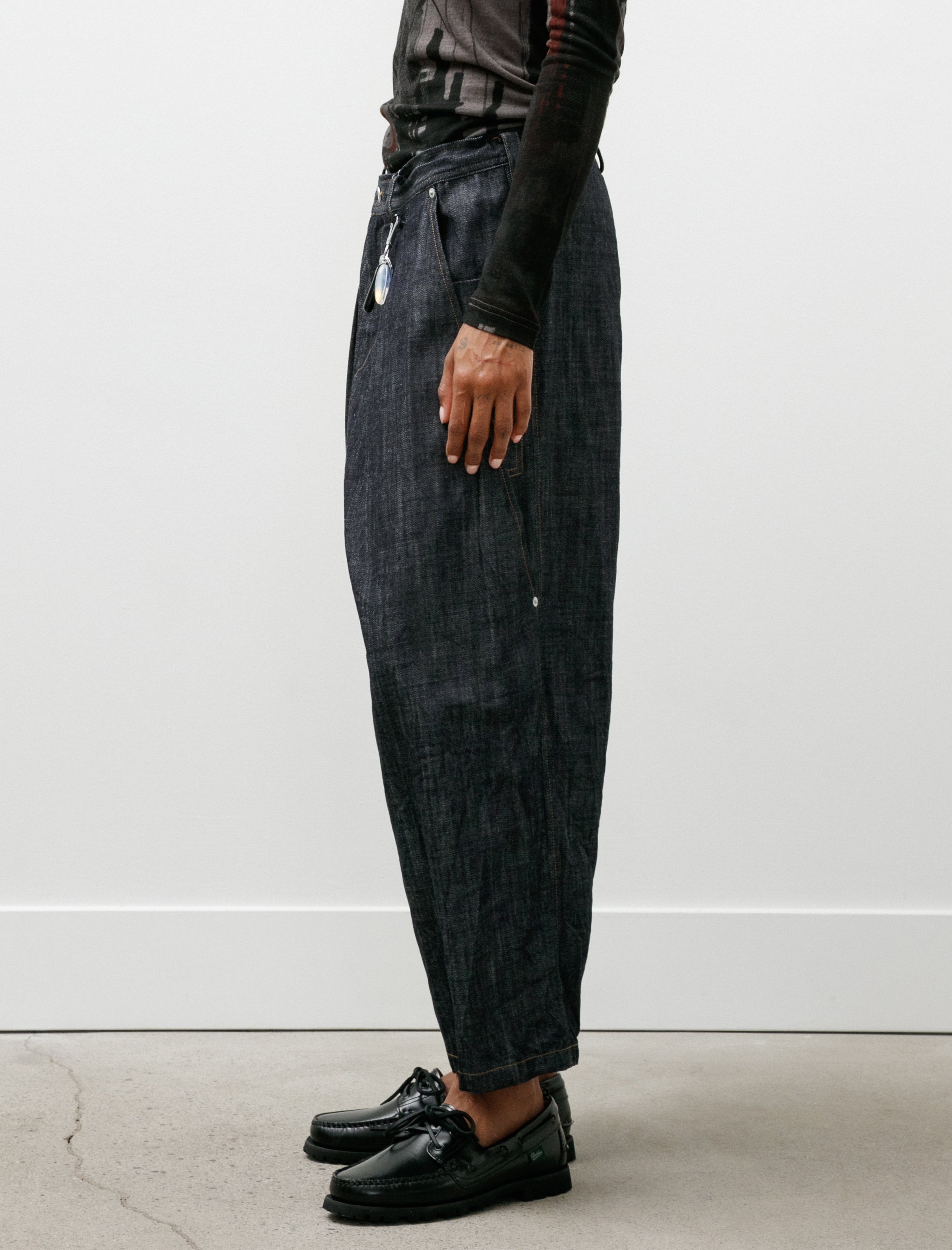 Y's by Yohji Yamamoto Big Front Pocket Denim Indigo