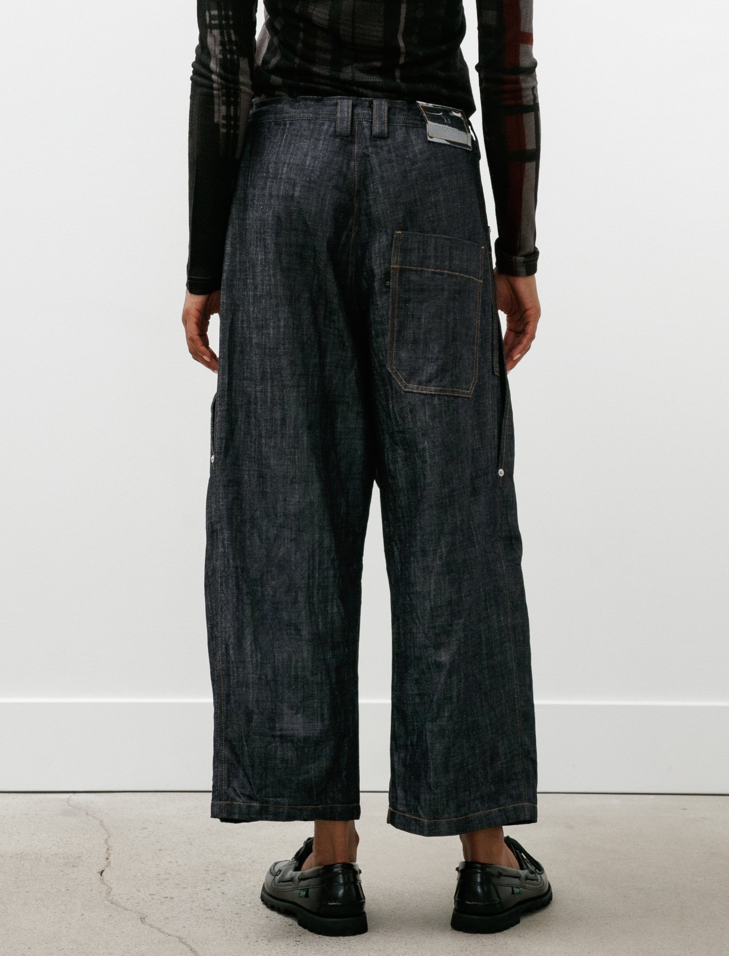 Y's by Yohji Yamamoto Big Front Pocket Denim Indigo