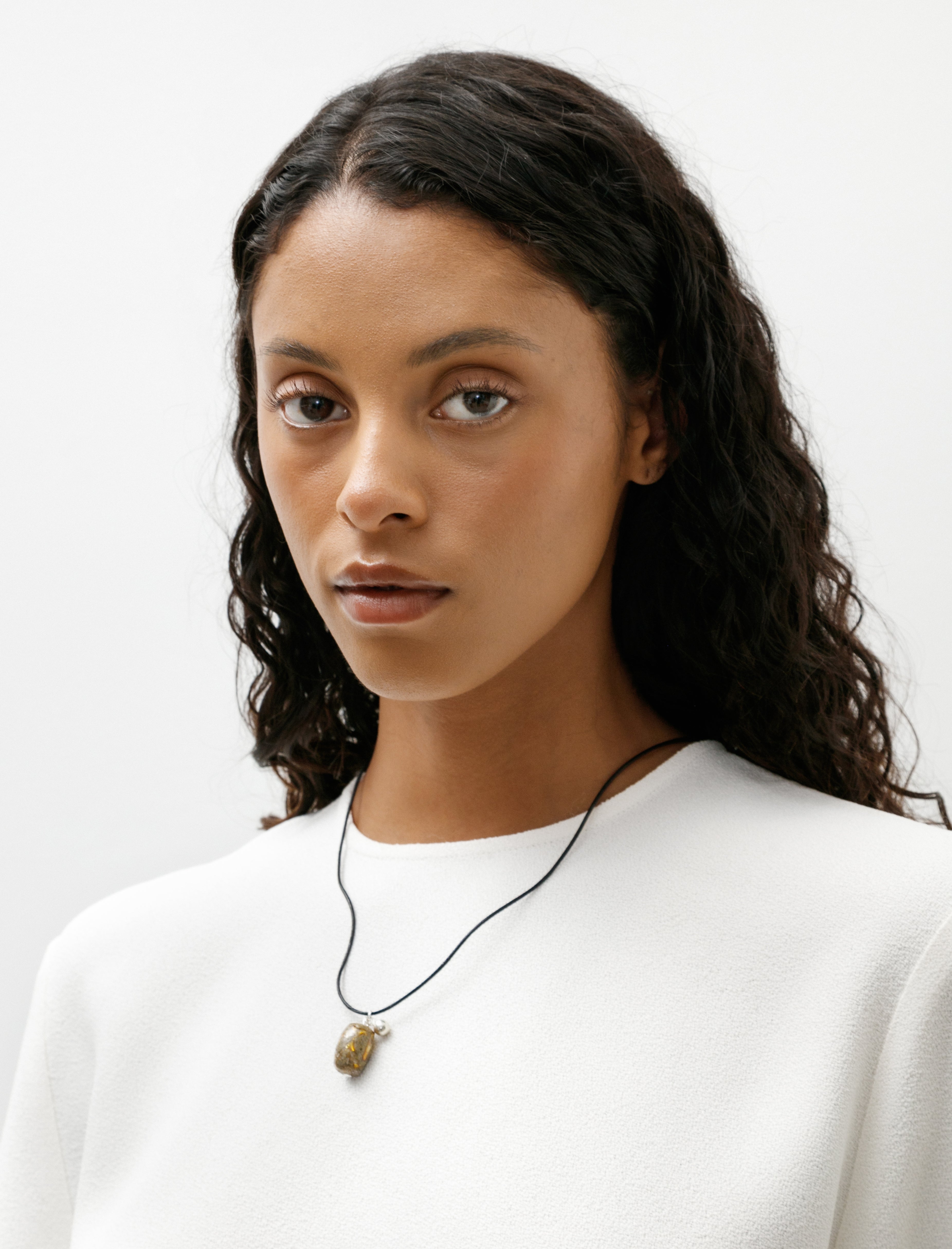 Sisi Joia Galet Necklace Volcano Grey