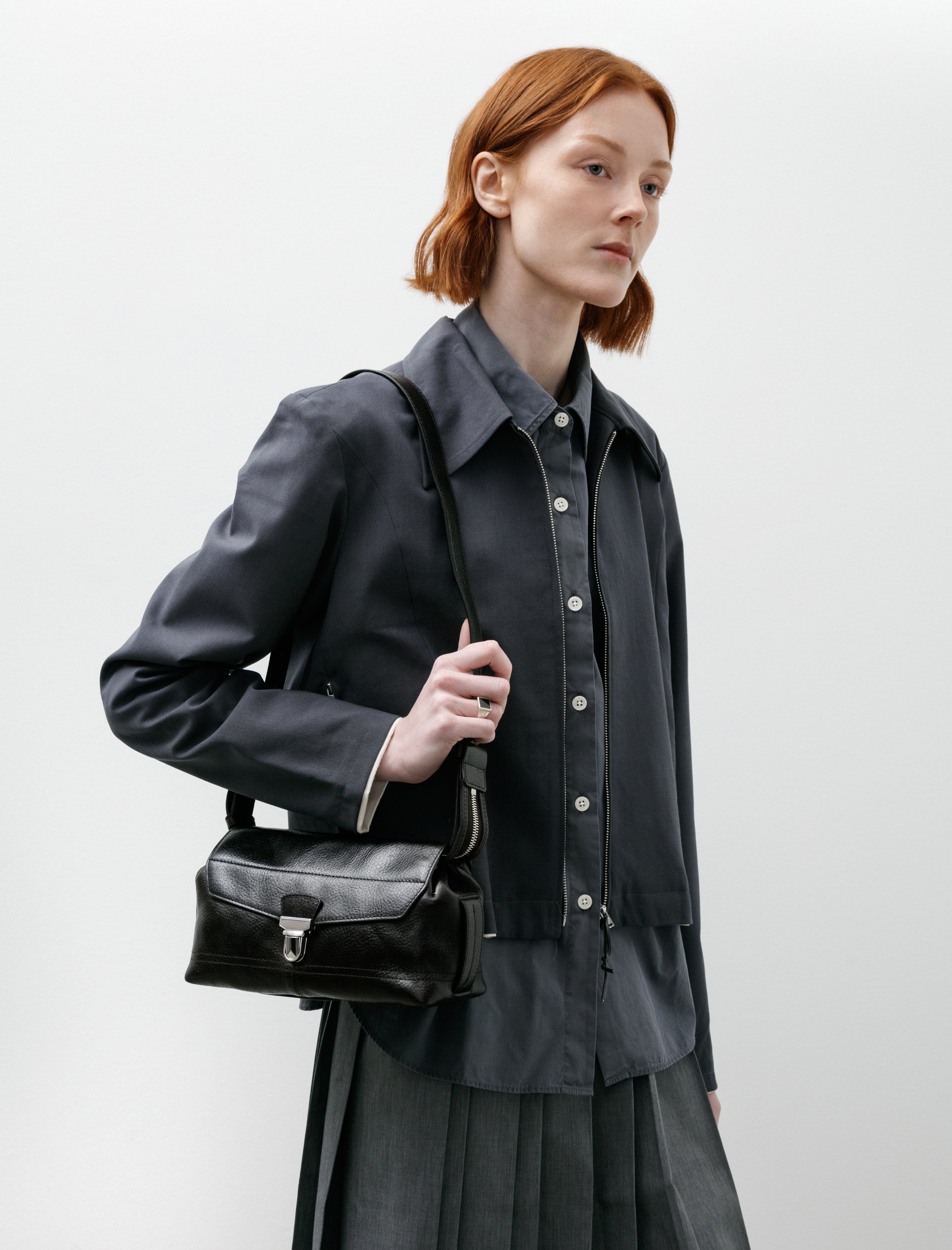 Lemaire Small Gear Bag Espresso