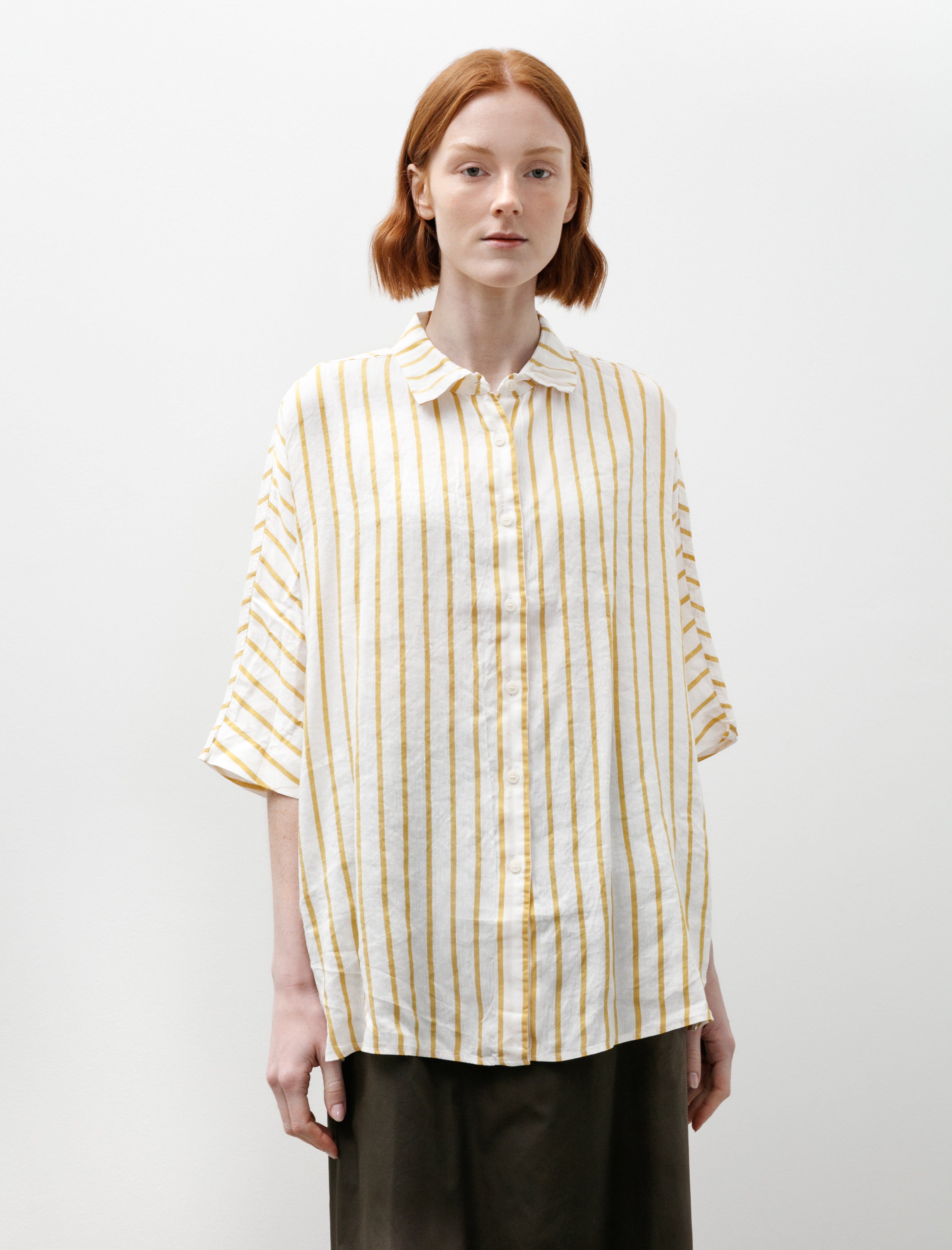 Casey Casey Waga SS Shirt Liney Stripe