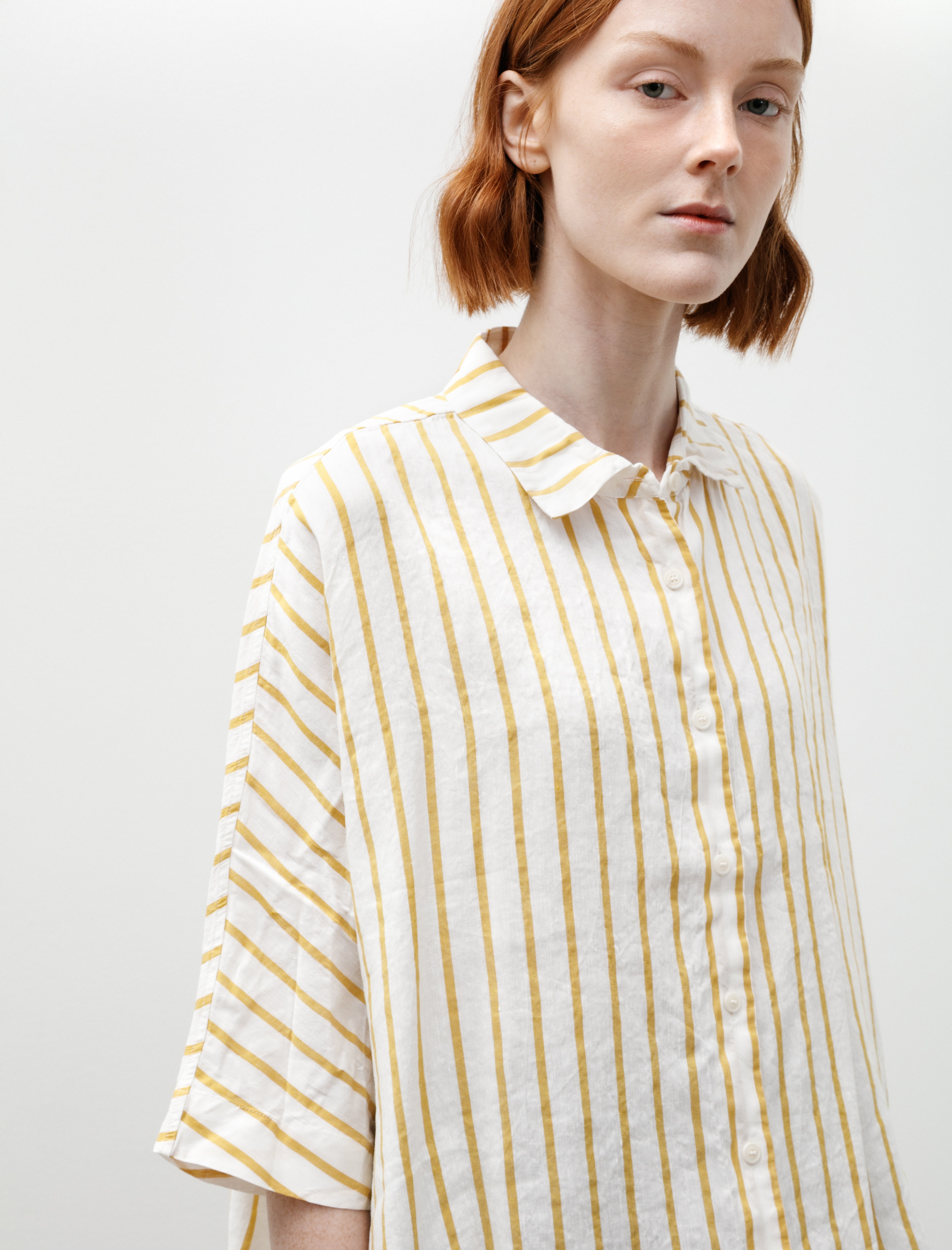 Casey Casey Waga SS Shirt Liney Stripe