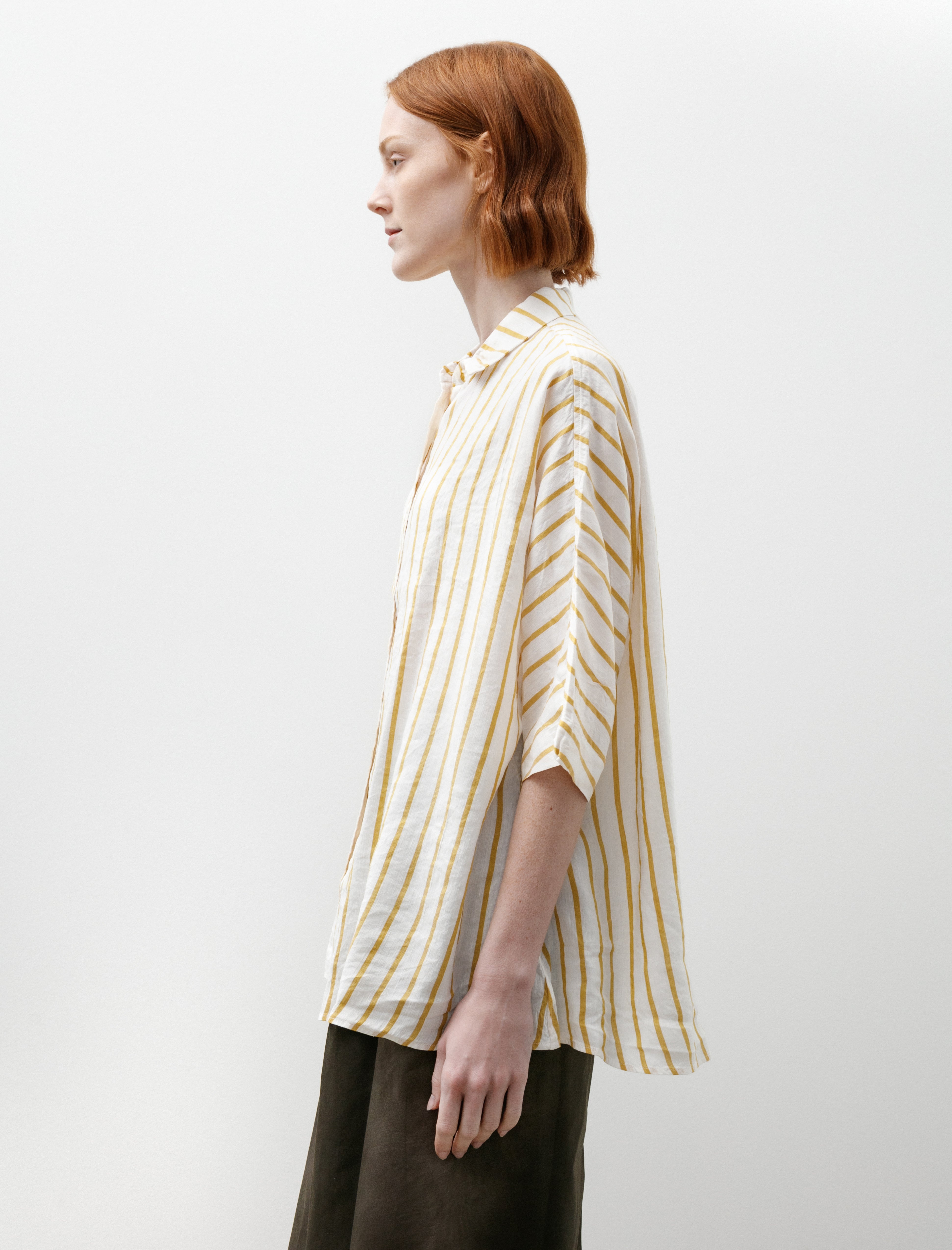 Casey Casey Waga SS Shirt Liney Stripe
