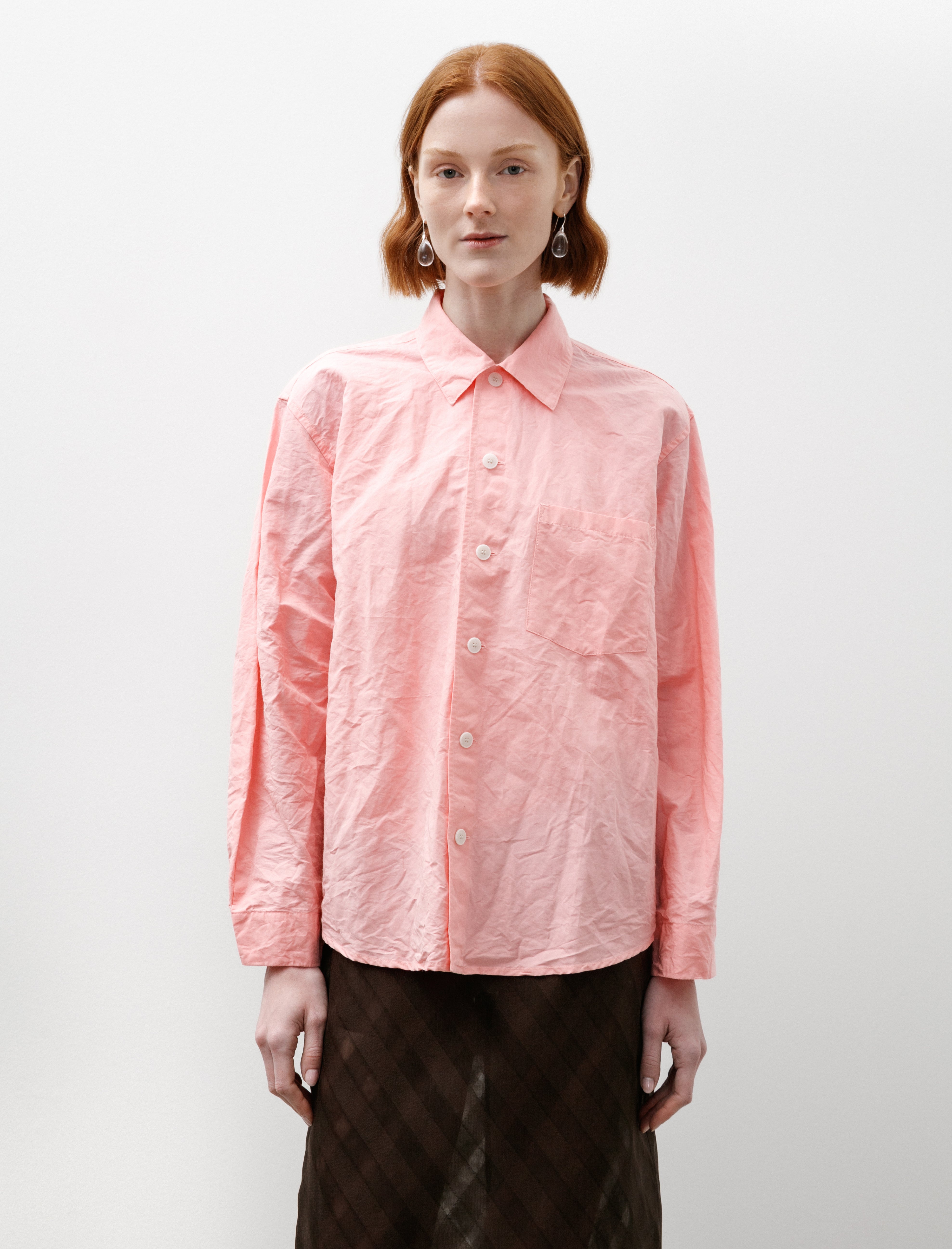 Unkruid New Cloud Pink Ramie Dense Typewriter