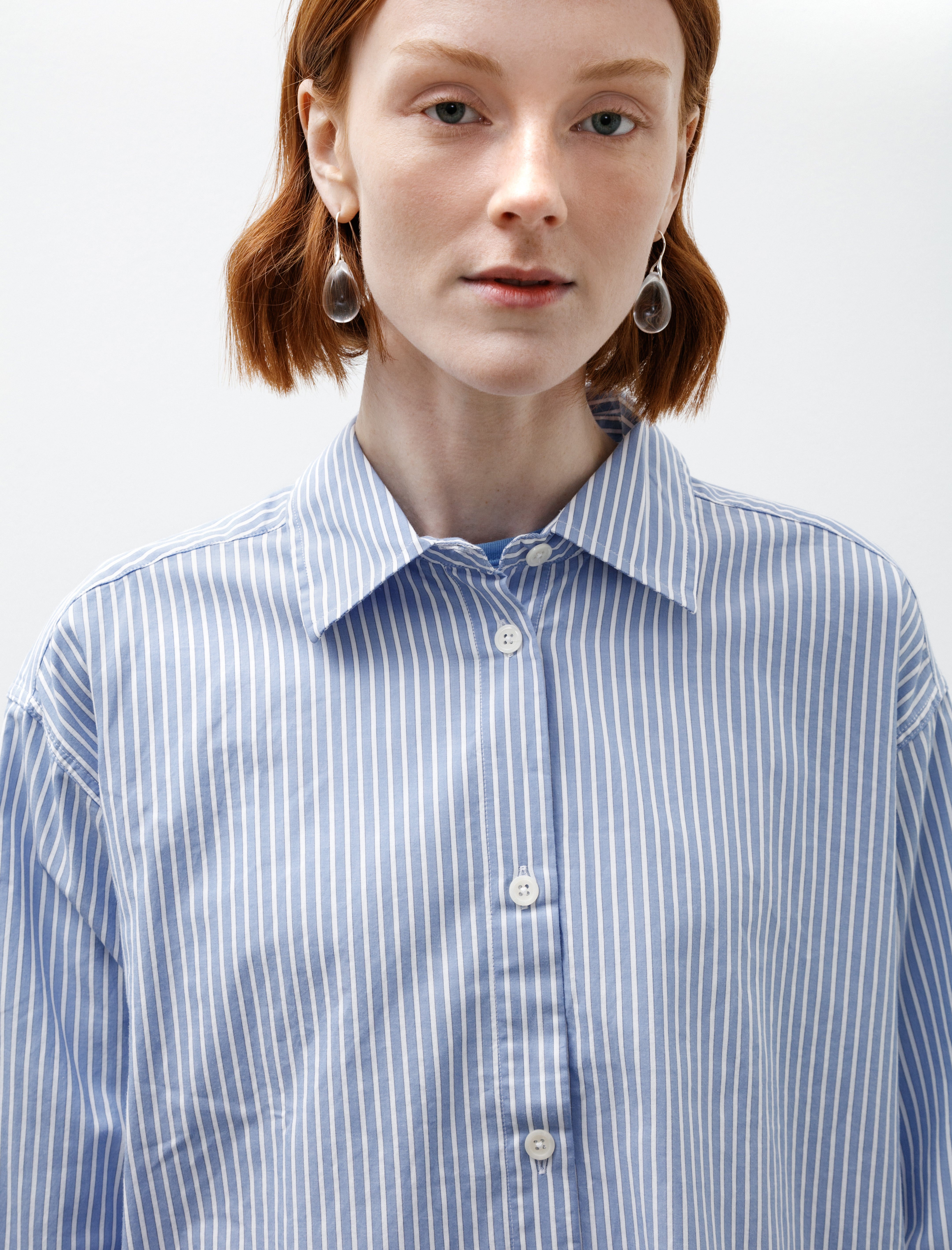 mfpen Womens Generous Shirt Embassy Stripe