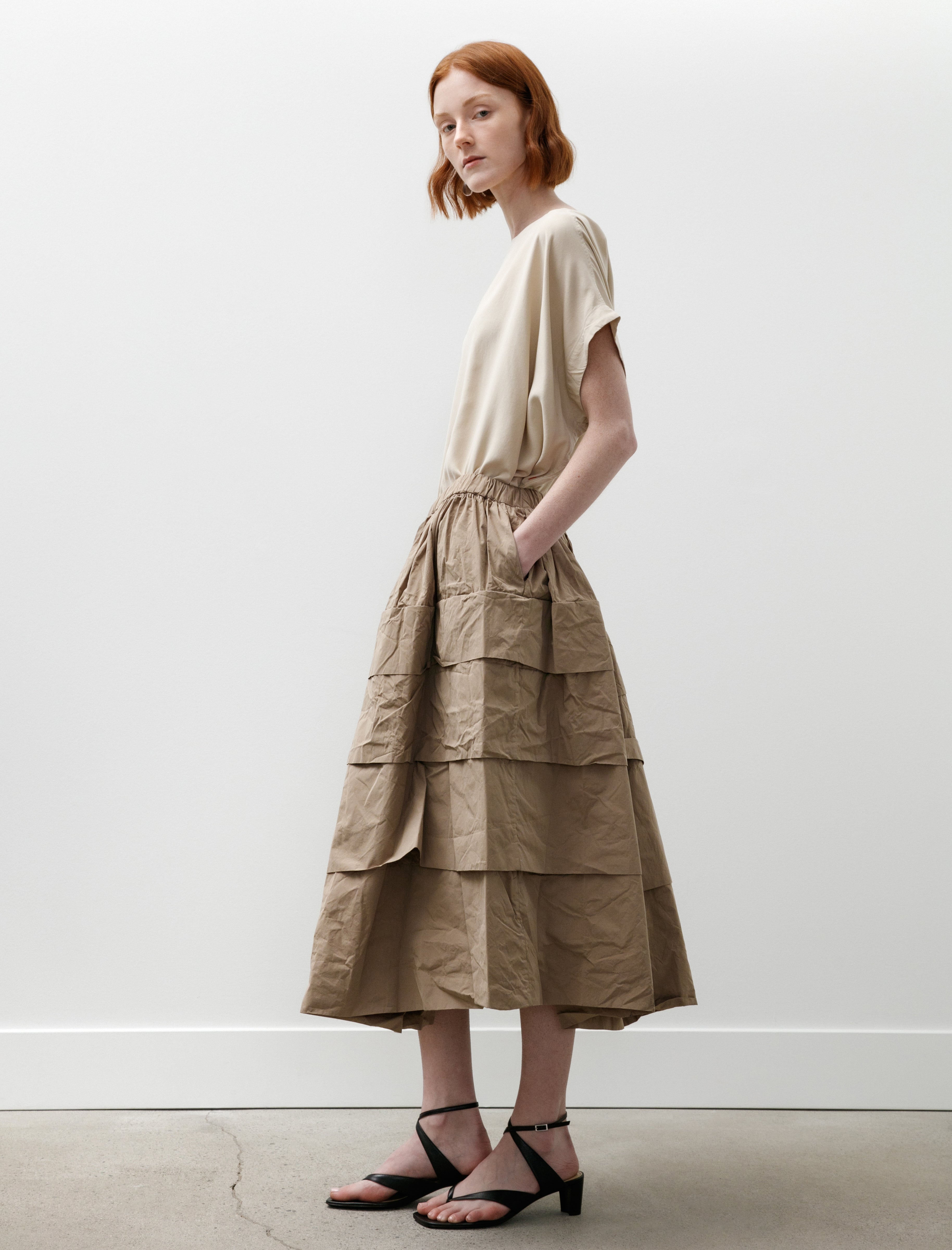 Casey Casey Horizon Skirt Taffcot Jute