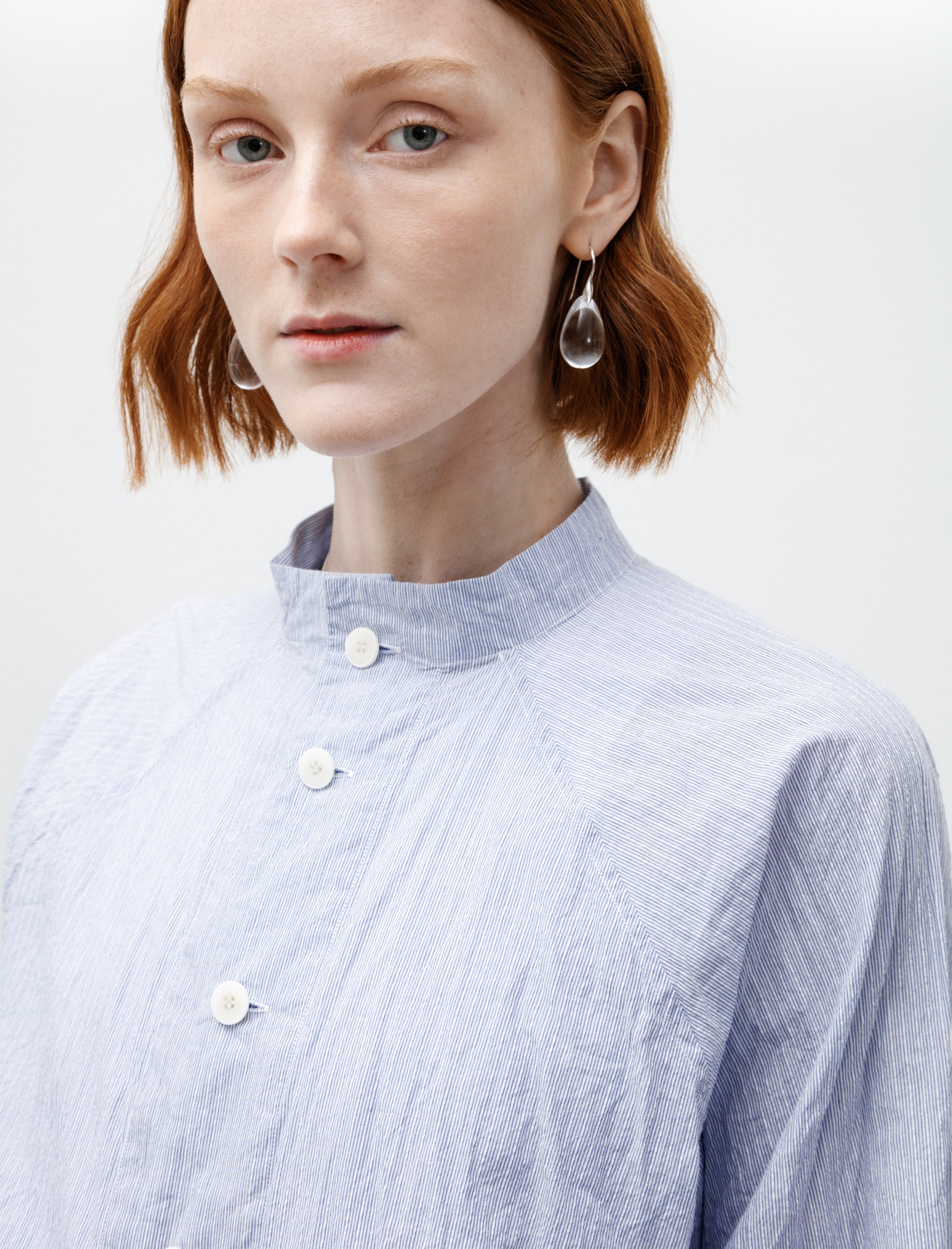 Unkruid Atelier Shirt Light Blue Fine Cordlane