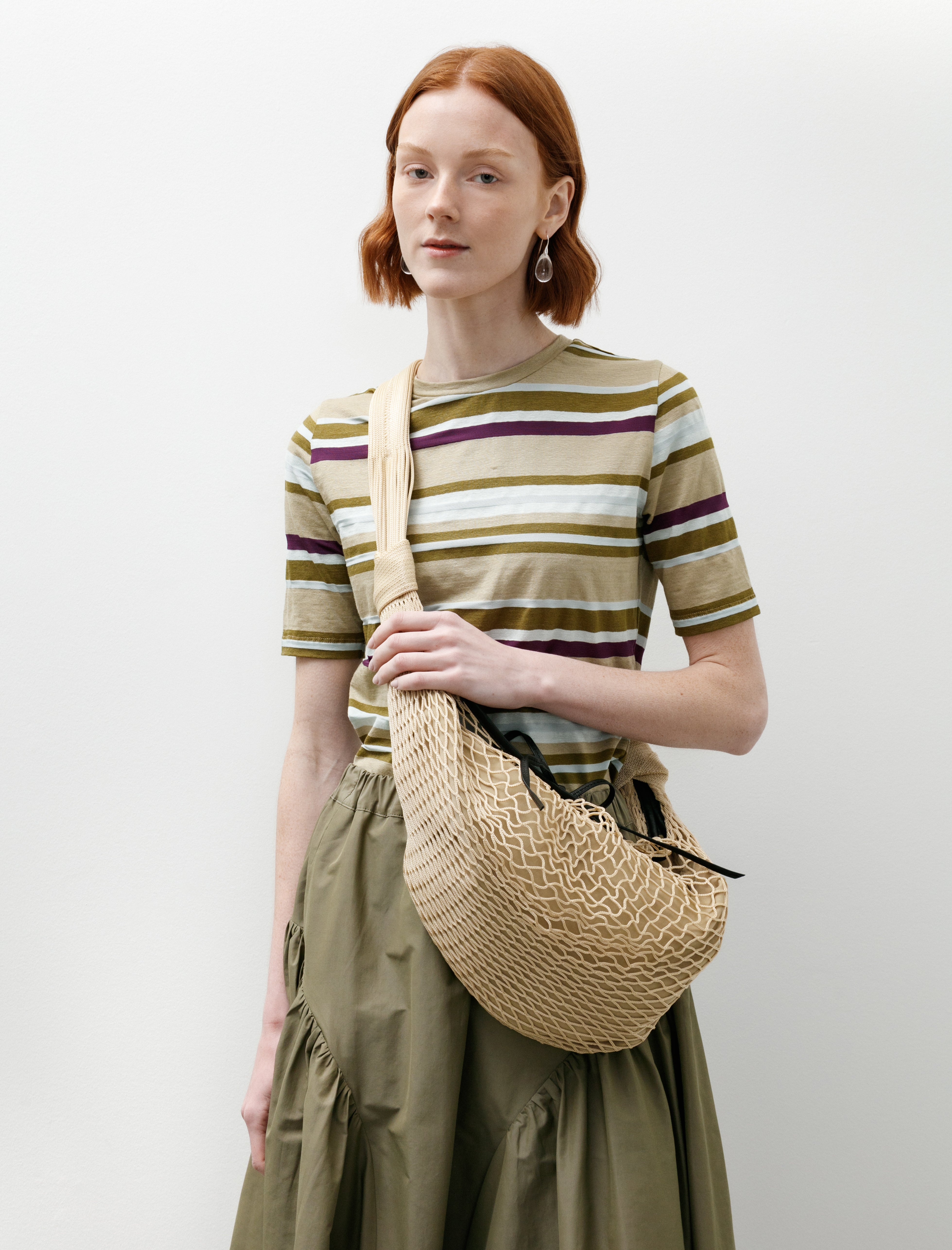 Lemaire Croissant Filt Bag Light Beige